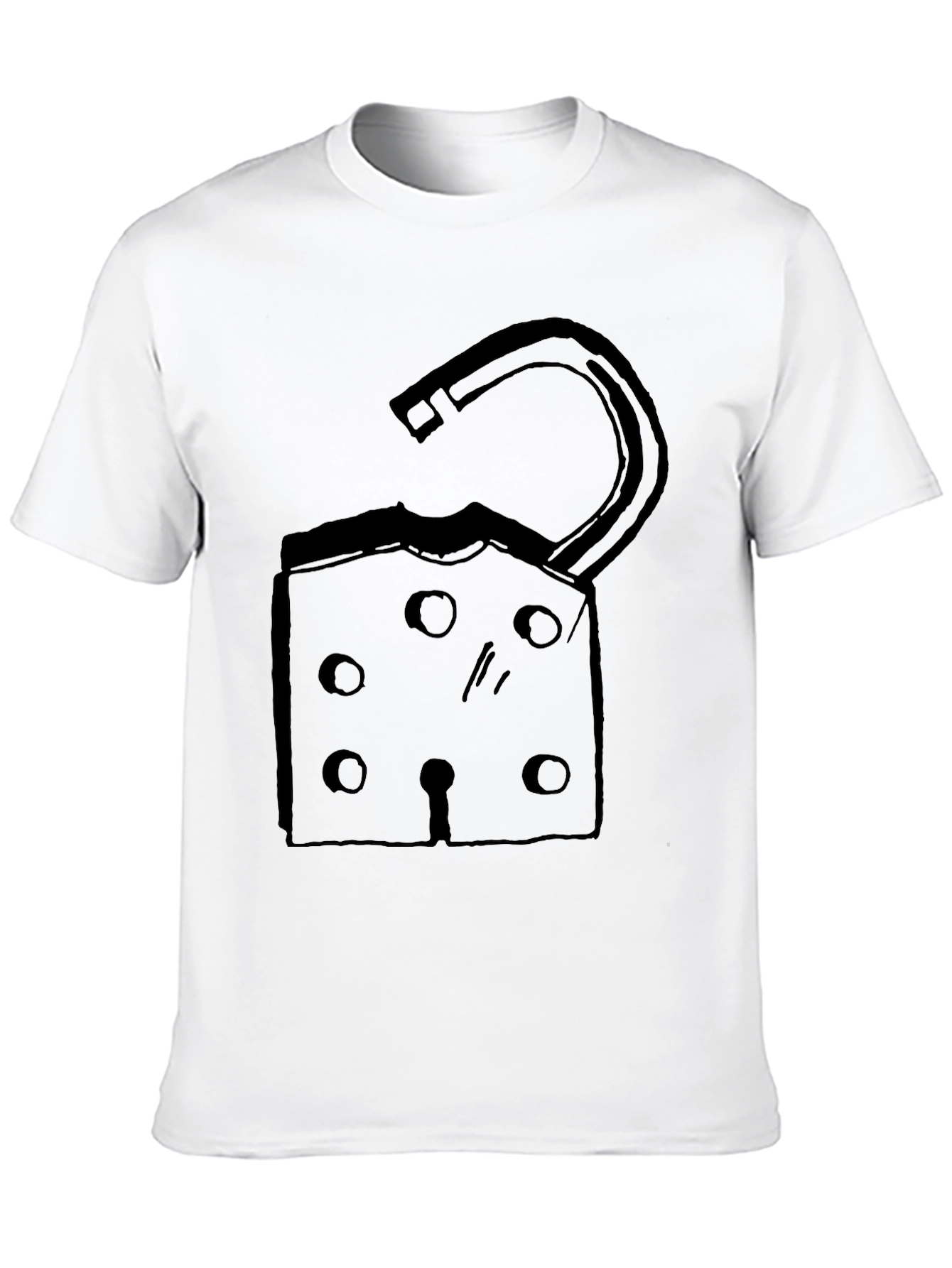 Black Unlock Your Style: Graphic Print Tee view 10