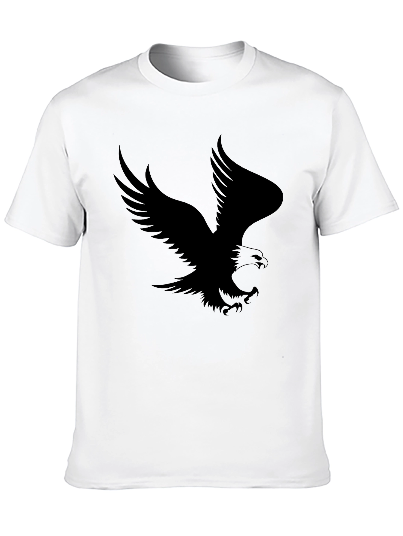Black Black Eagle Graphic T-Shirt view 10