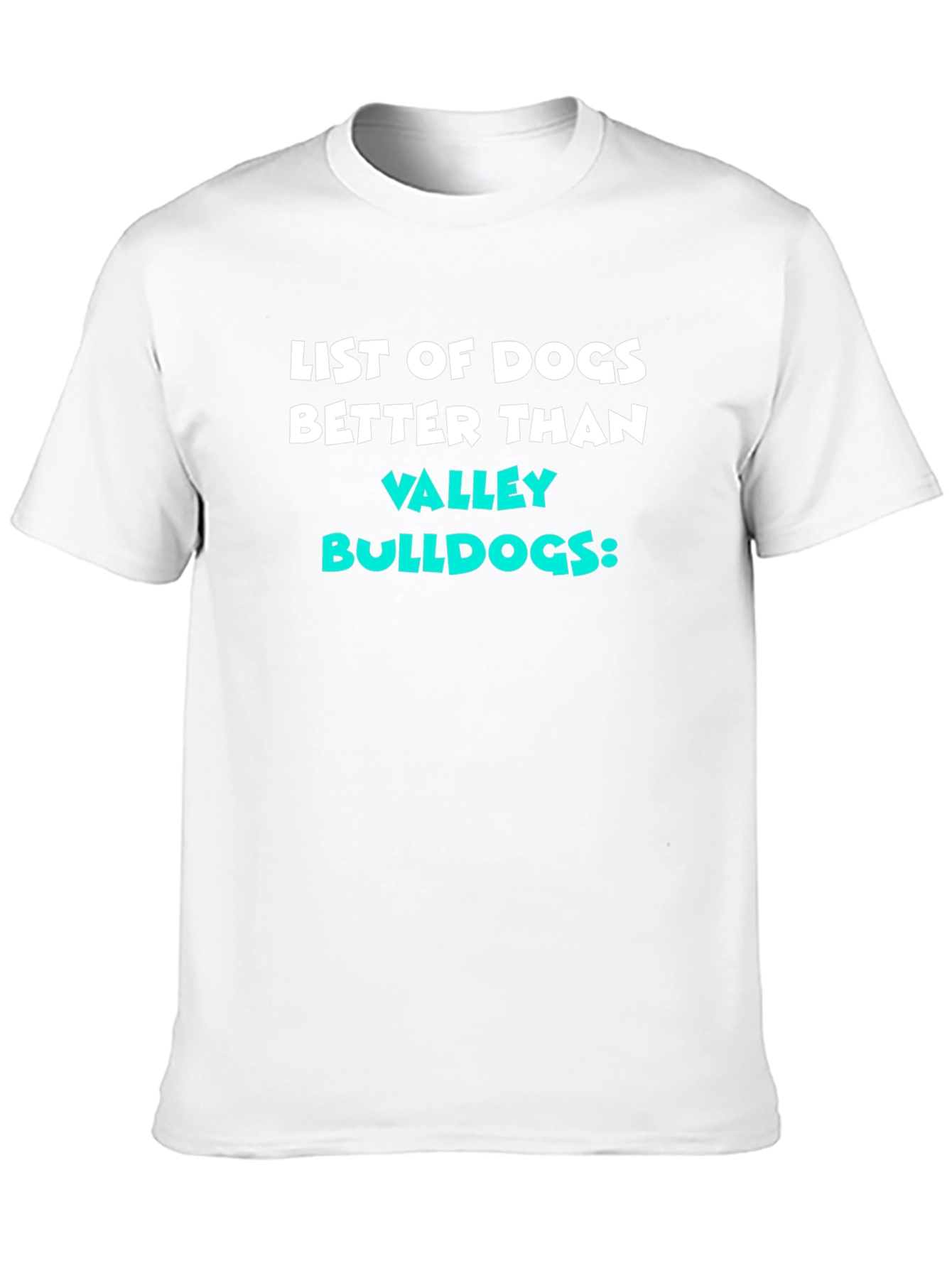 Black Funny 'List of Dogs' Graphic Tee view 10