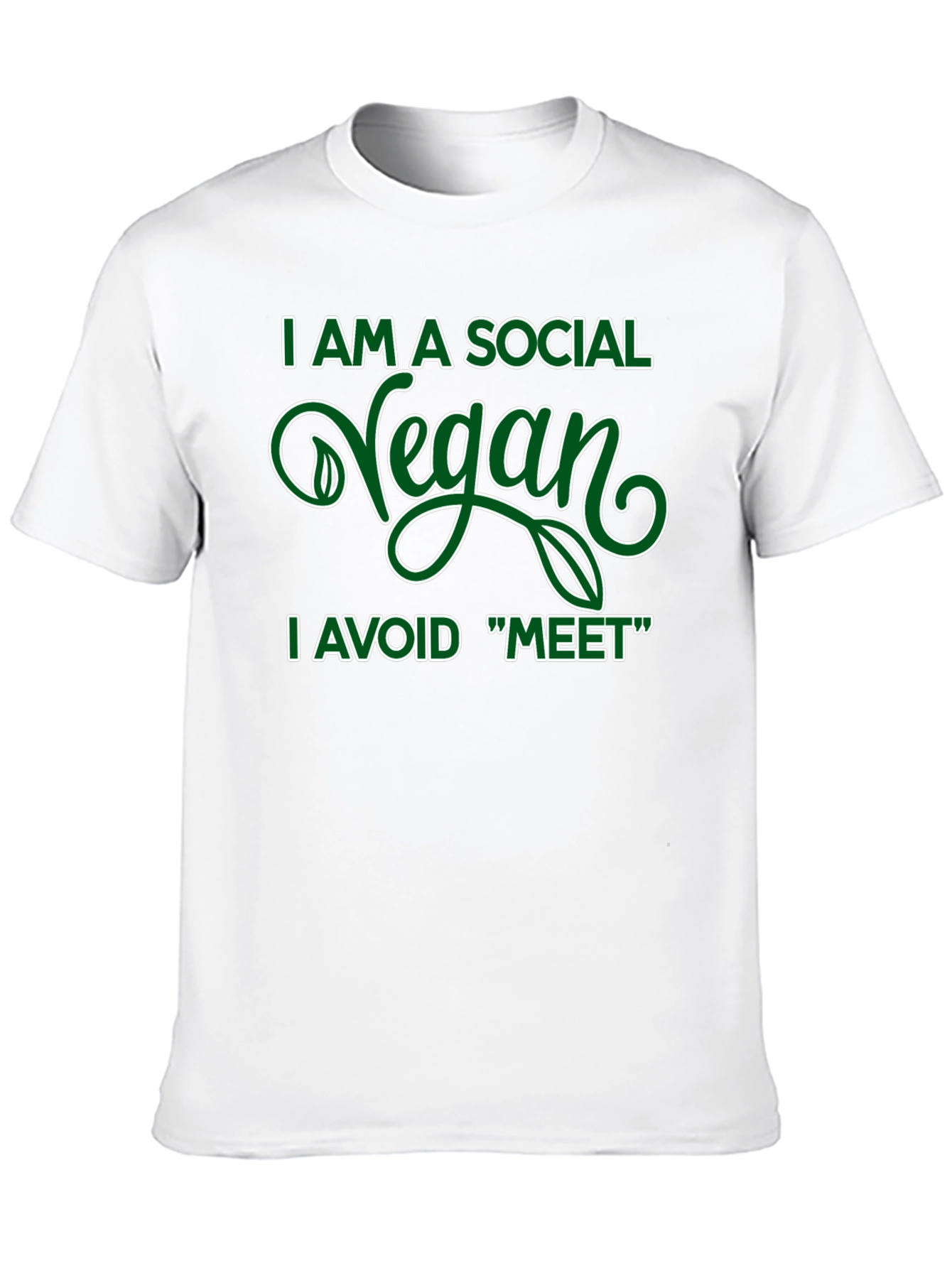 Social Vegan Graphic Tee - 10