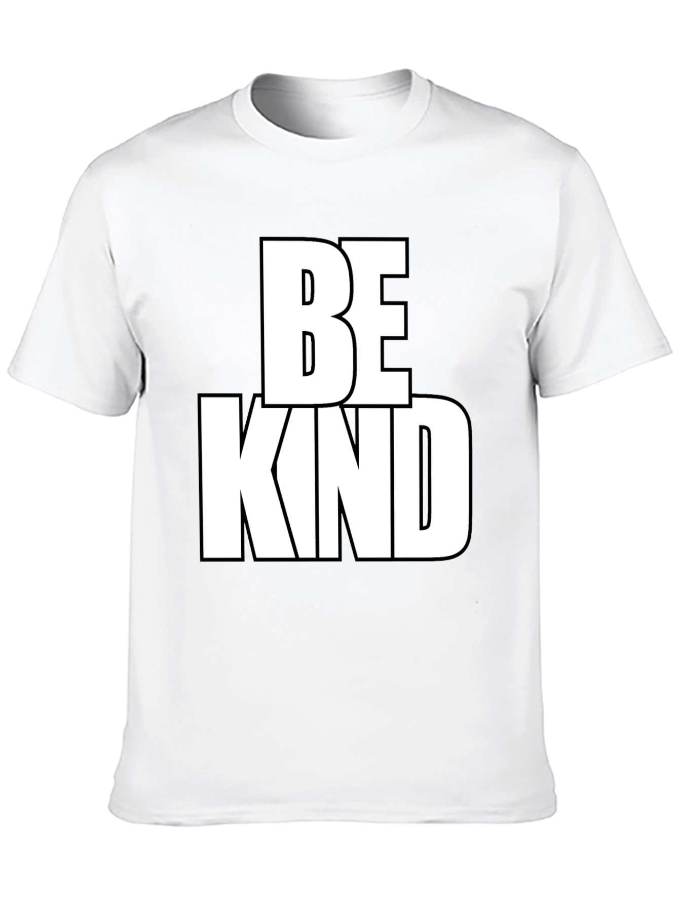 Black Be Kind Graphic Tee - Black Cotton Blend view 10