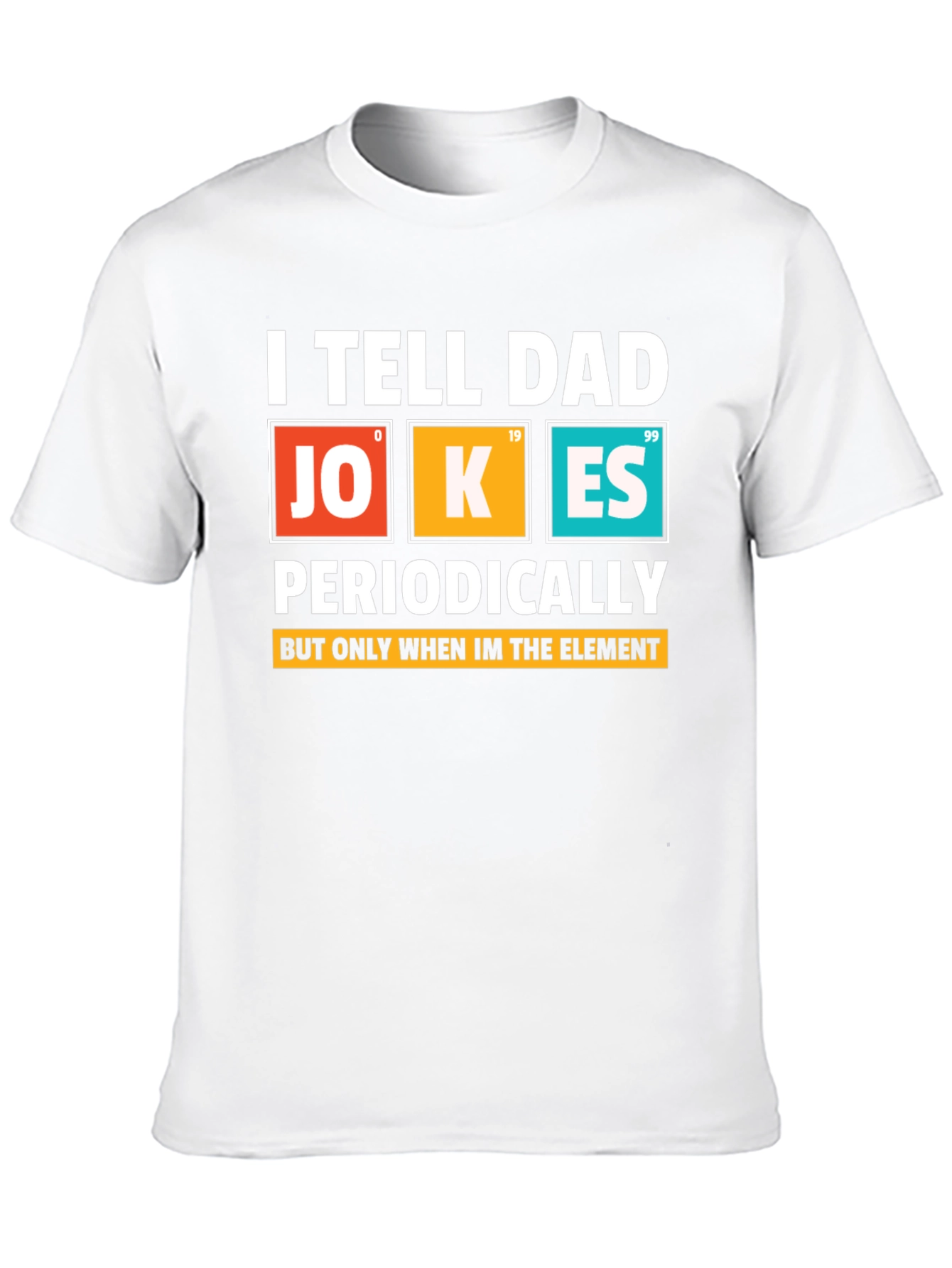 Black Dad Jokes Periodically T-Shirt, Science Humor view 10