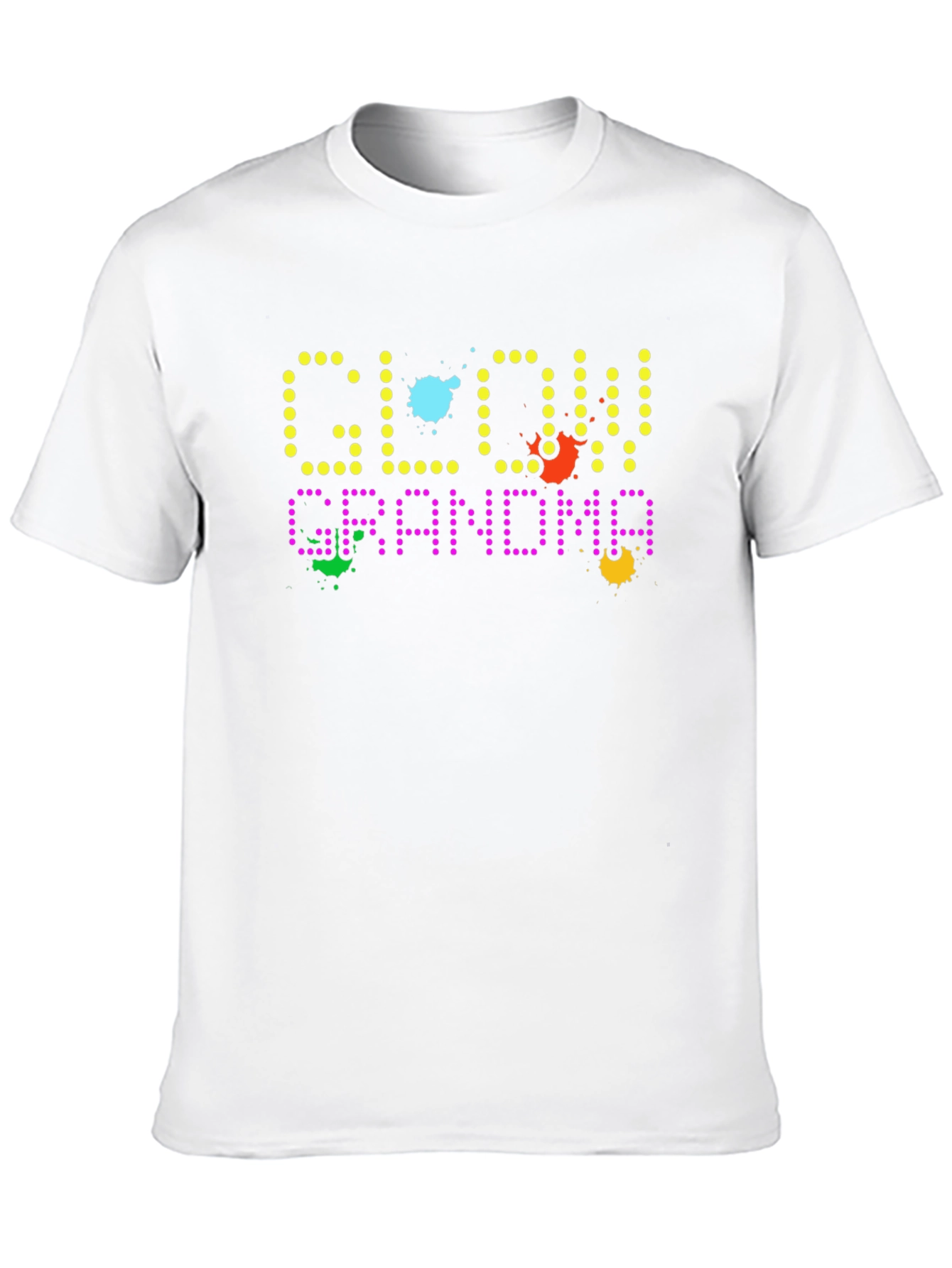 Glow Grandma T-Shirt - Novelty Graphic Tee - 10