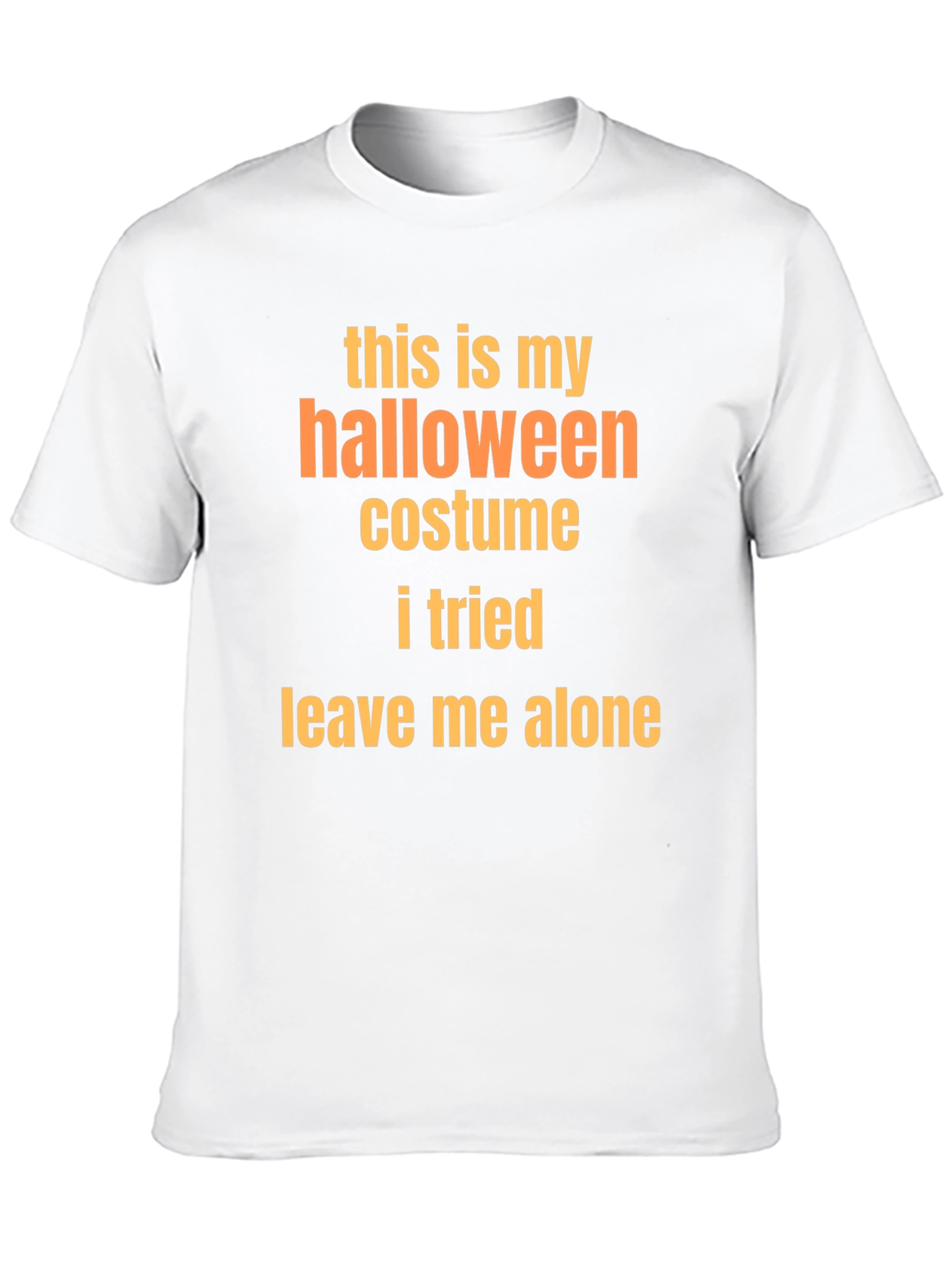 Black Halloween Costume T-Shirt - Funny & Comfy view 10
