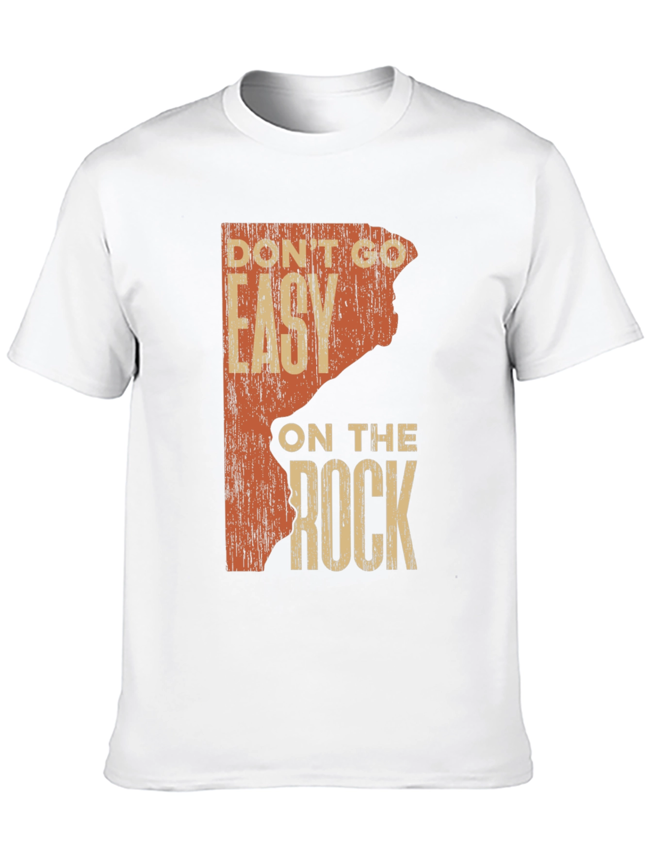 Black Rock Climbing T-Shirt: Don't Go Easy on the Rock view 10
