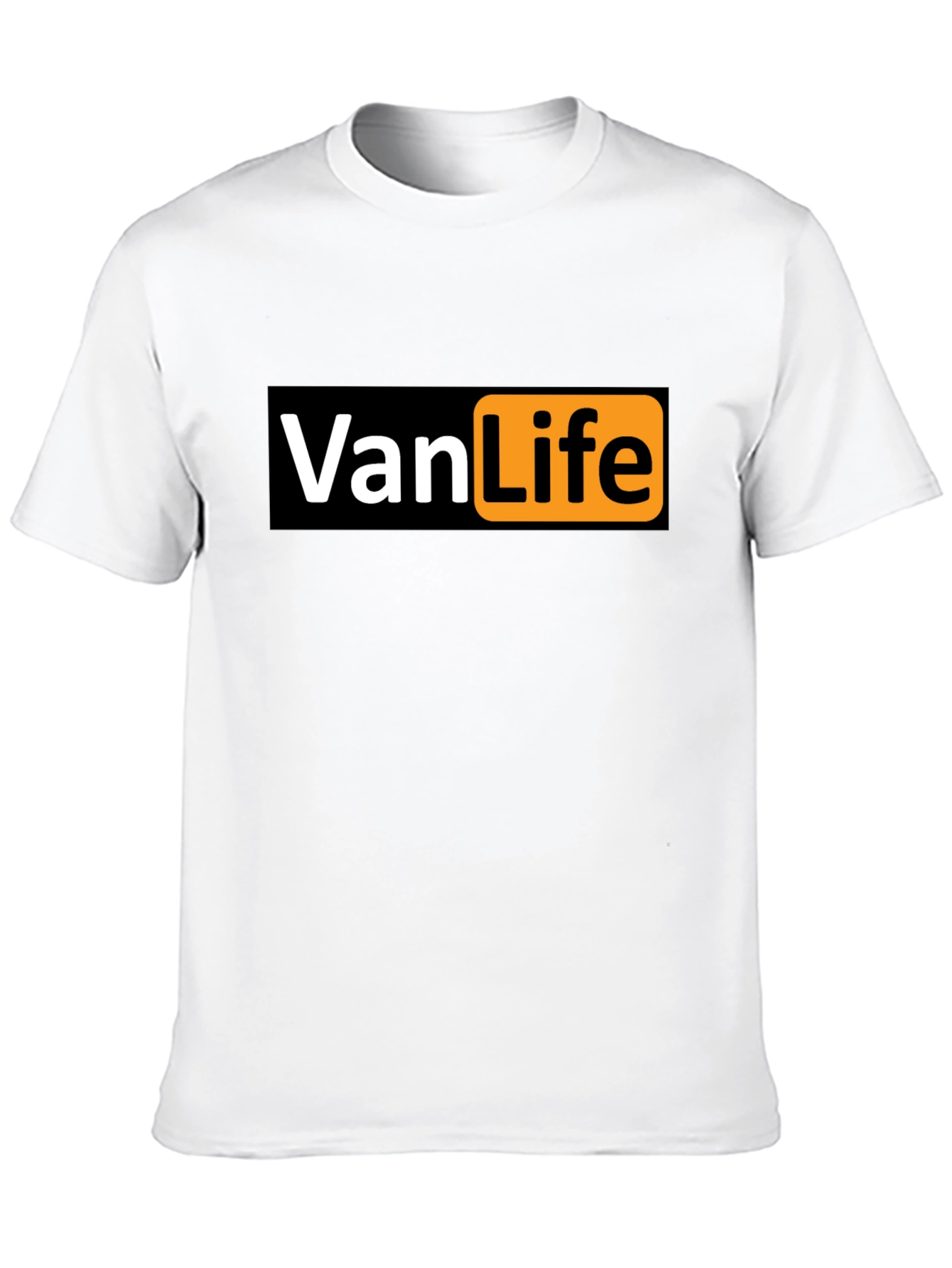 Black Van Life Graphic T-Shirt - Black view 10