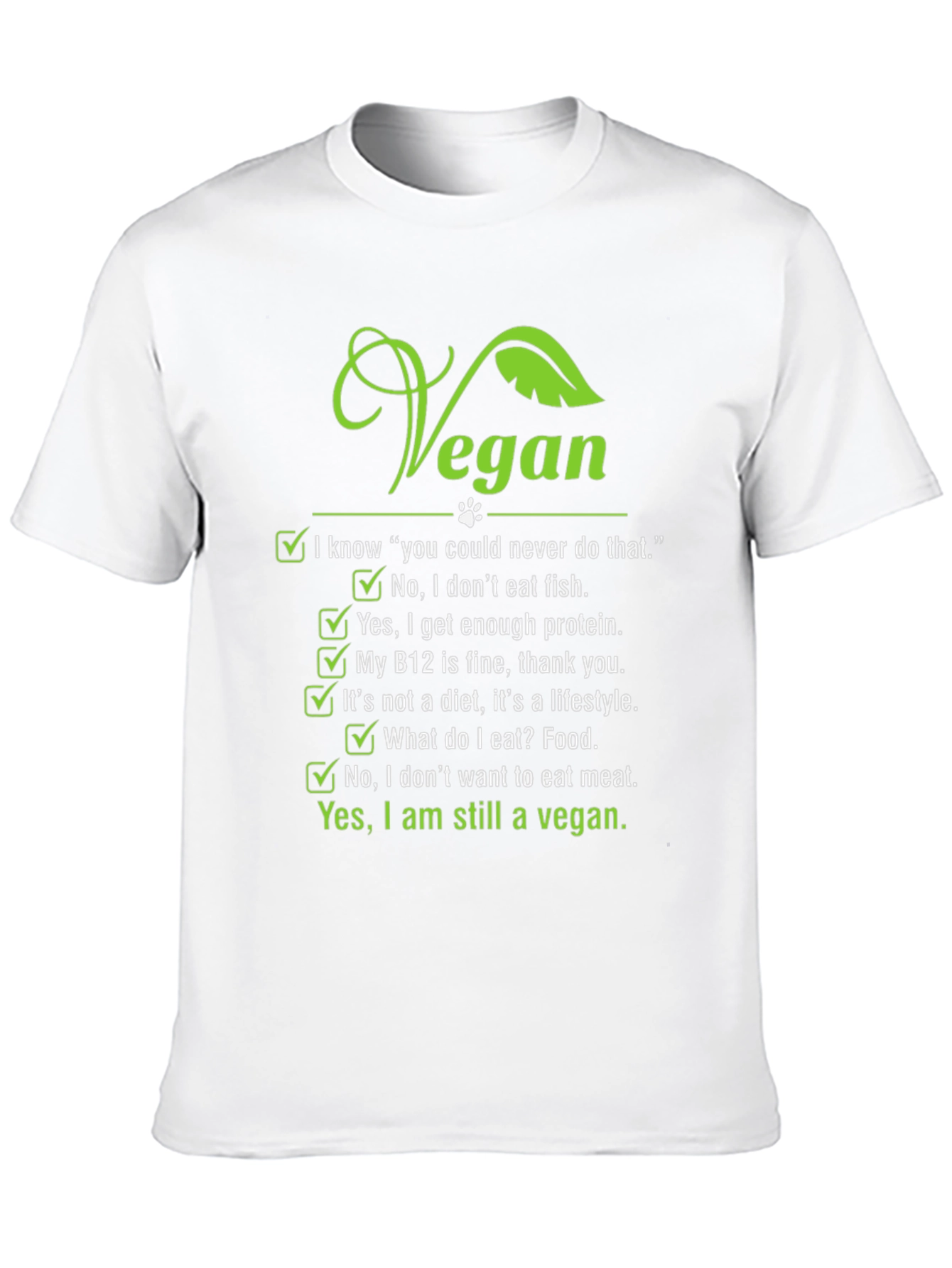 Black Vegan Lifestyle T-Shirt view 10