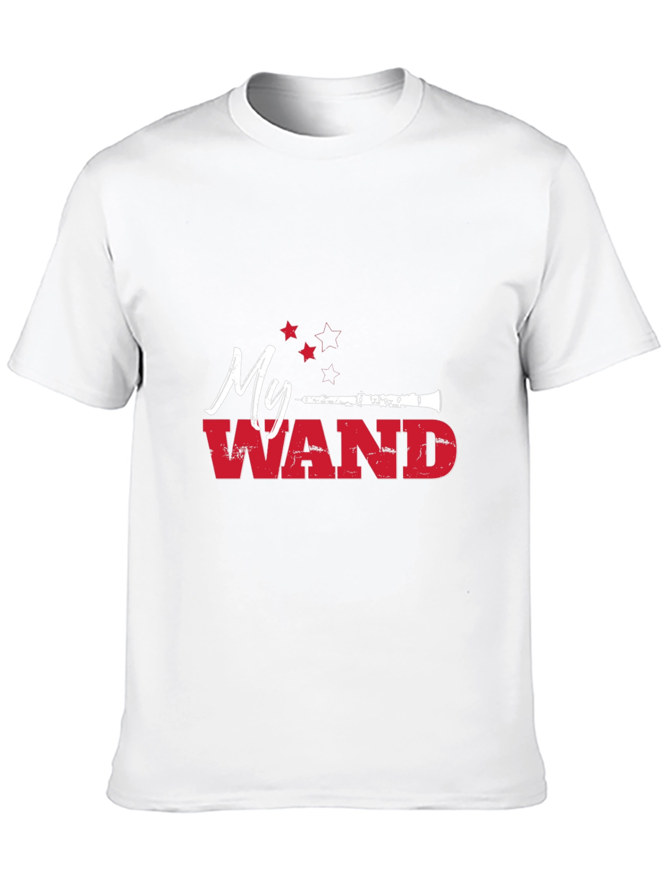Black My Clarinet Wand T-Shirt - Musician Tee view 10