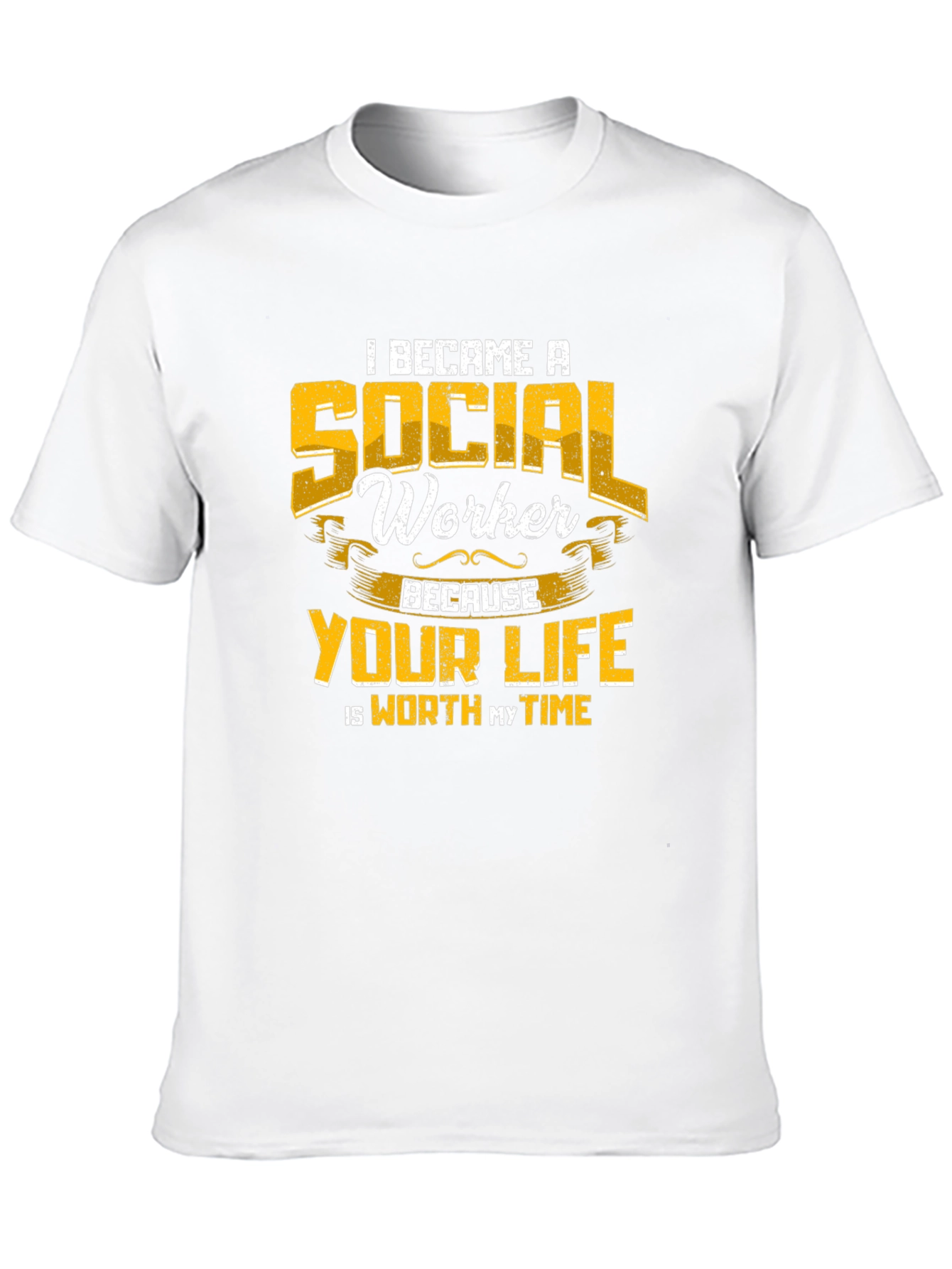 Black Social Worker T-Shirt: Worth My Time view 10