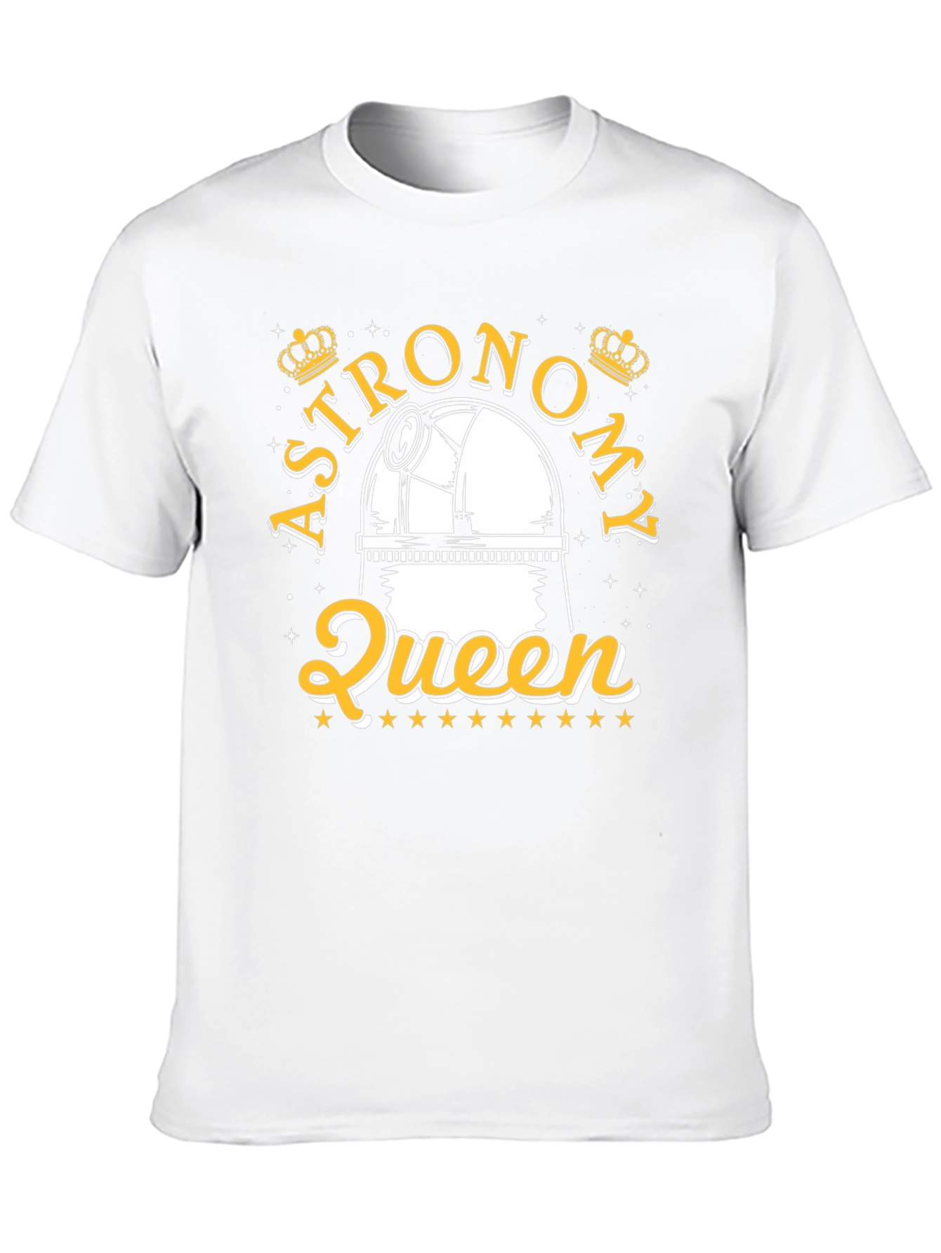 Black Astronomy Queen Graphic Tee - Black Crewneck Shirt view 10