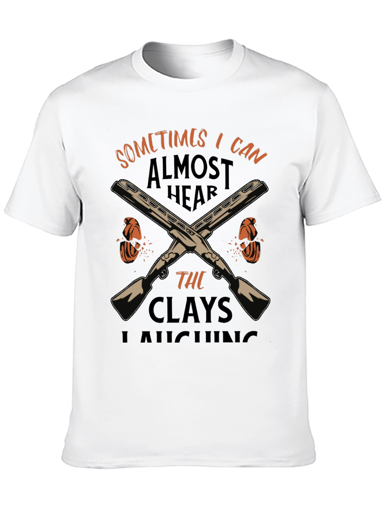 Black Clays Laughing T-Shirt view 10