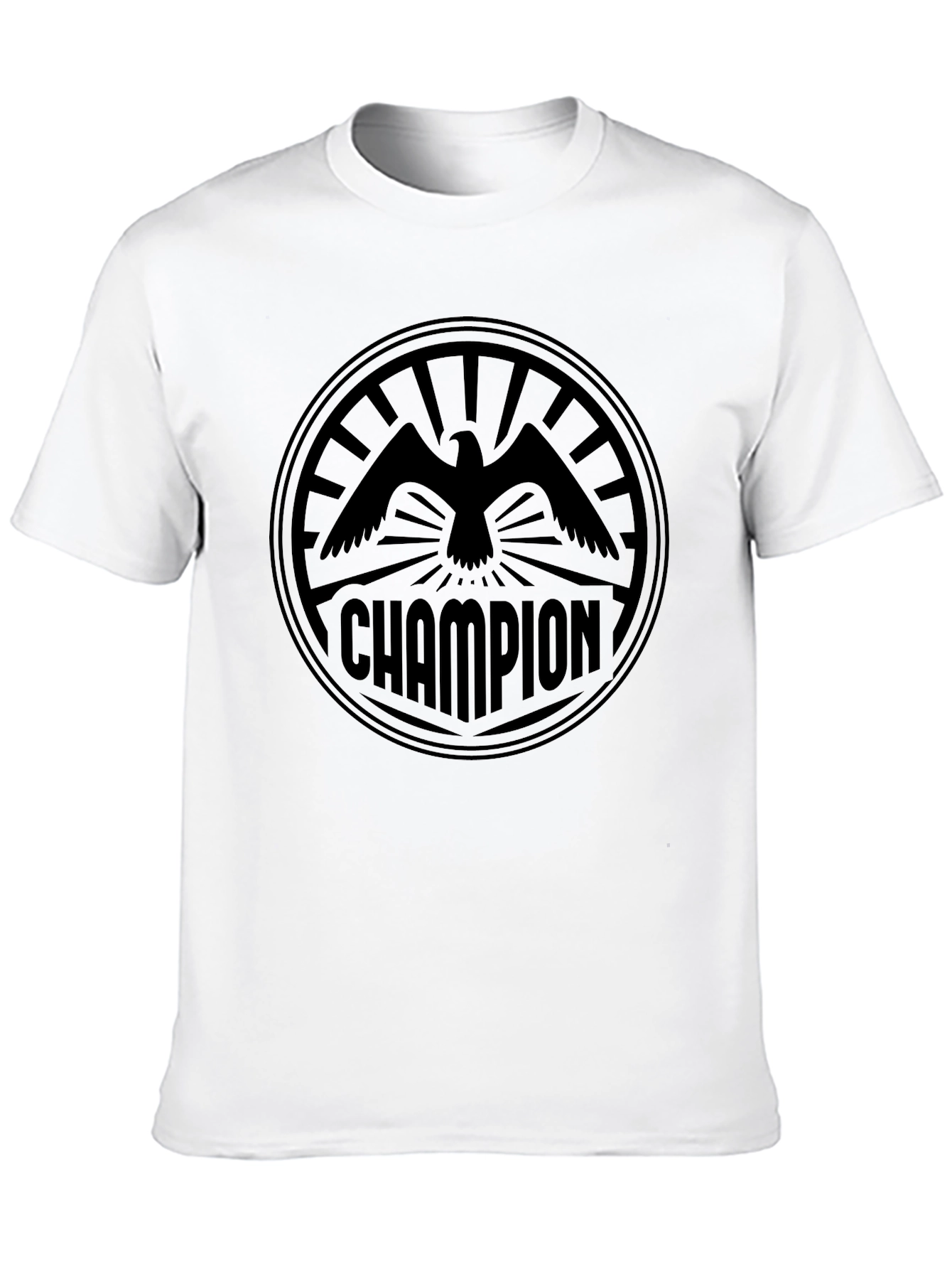 Black Champion Eagle Graphic Black T-Shirt view 10