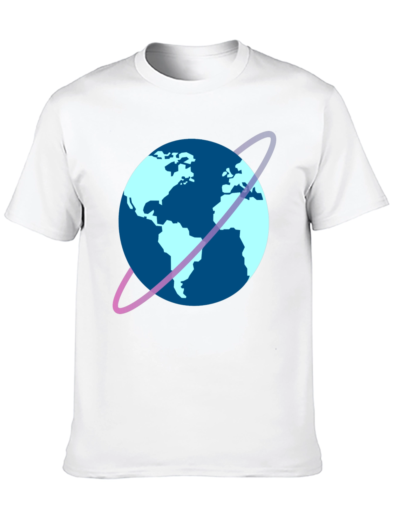 Black Planet Graphic Tee - Cool Earth Design view 10