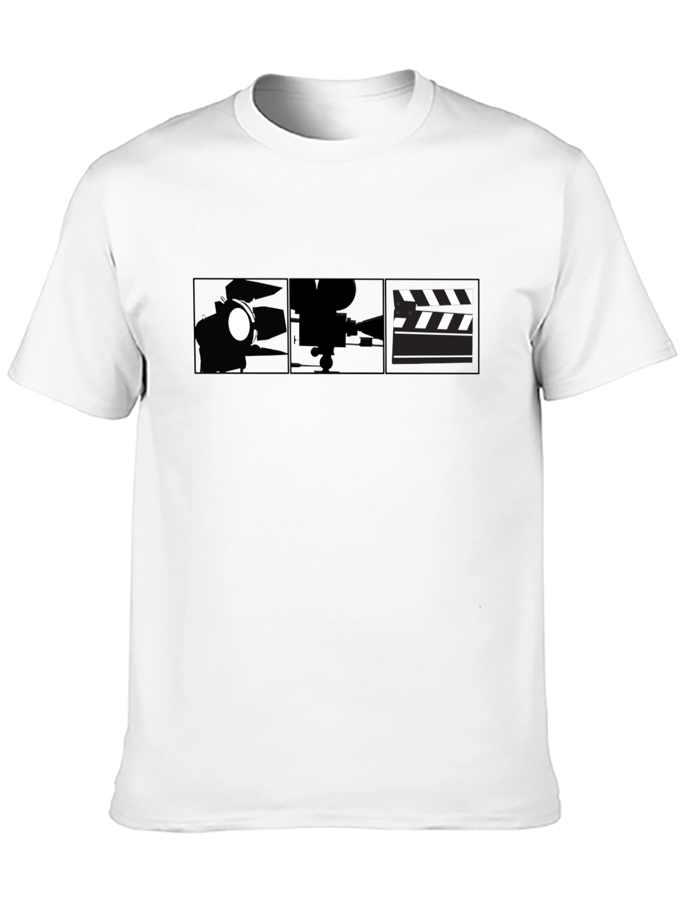 Black Movie Filmmaking Black Graphic T-Shirt view 10