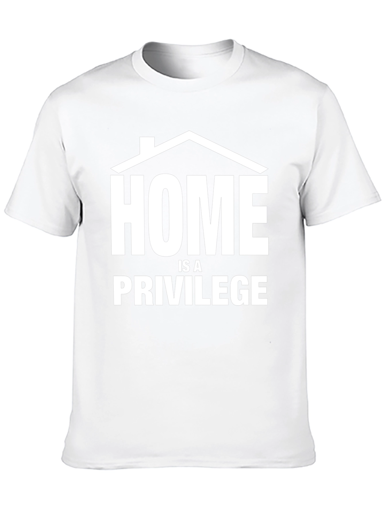 Black Home Is A Privilege T-Shirt view 10