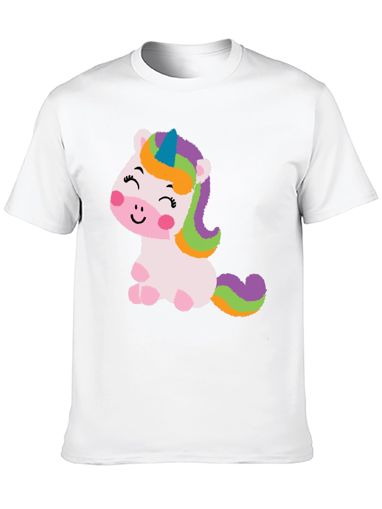 Black Unicorn Graphic Tee - Cute Kawaii Style Shirt view 10