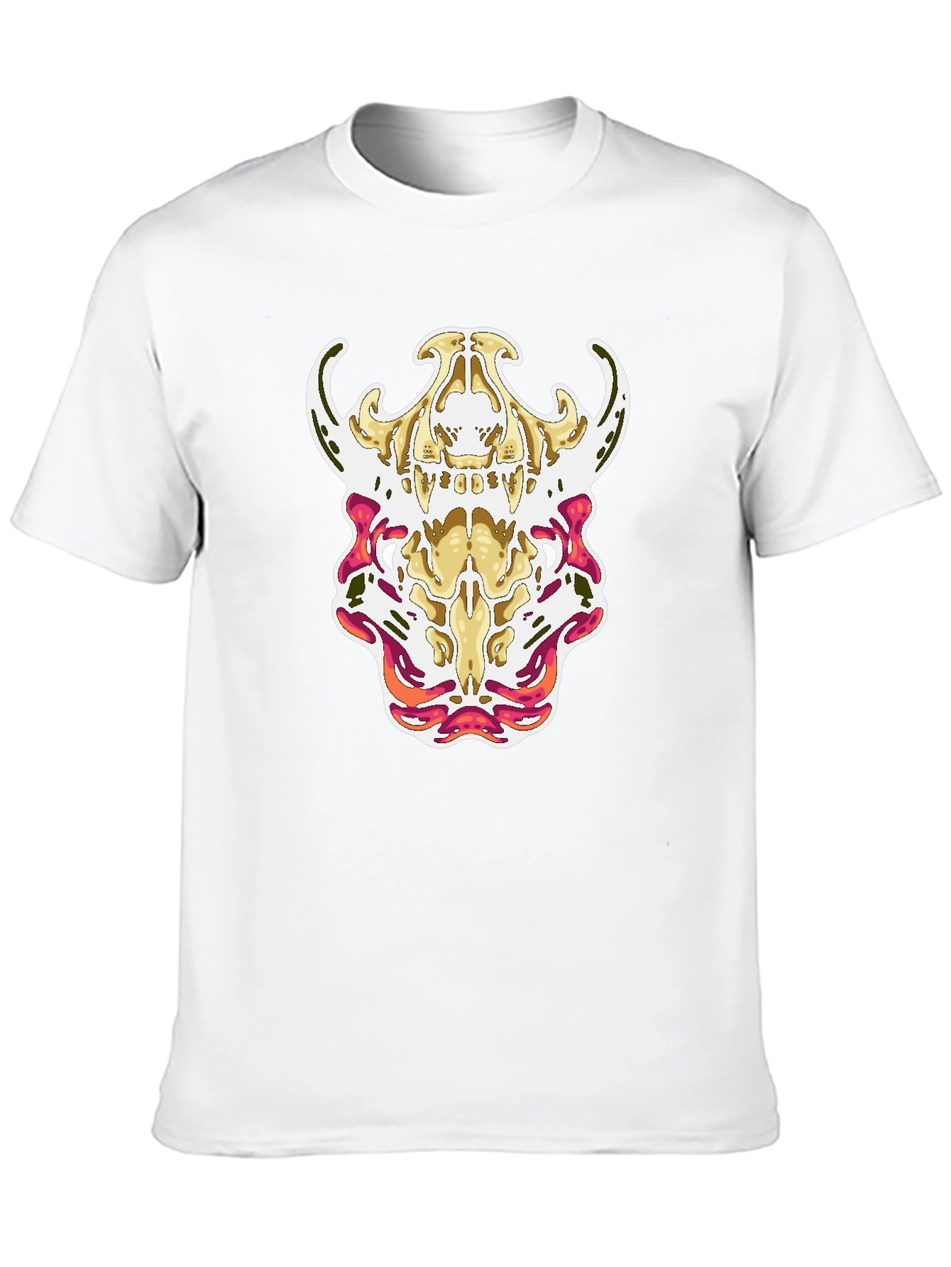 Black Skull Graphic Tee - Black view 10