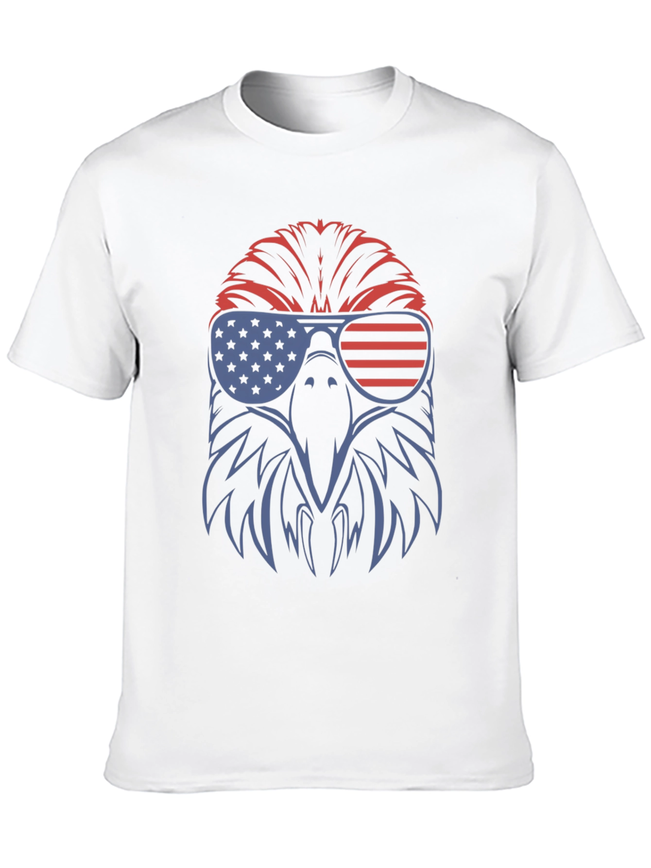 Black USA Eagle Graphic Tee - Patriotic Pride view 10