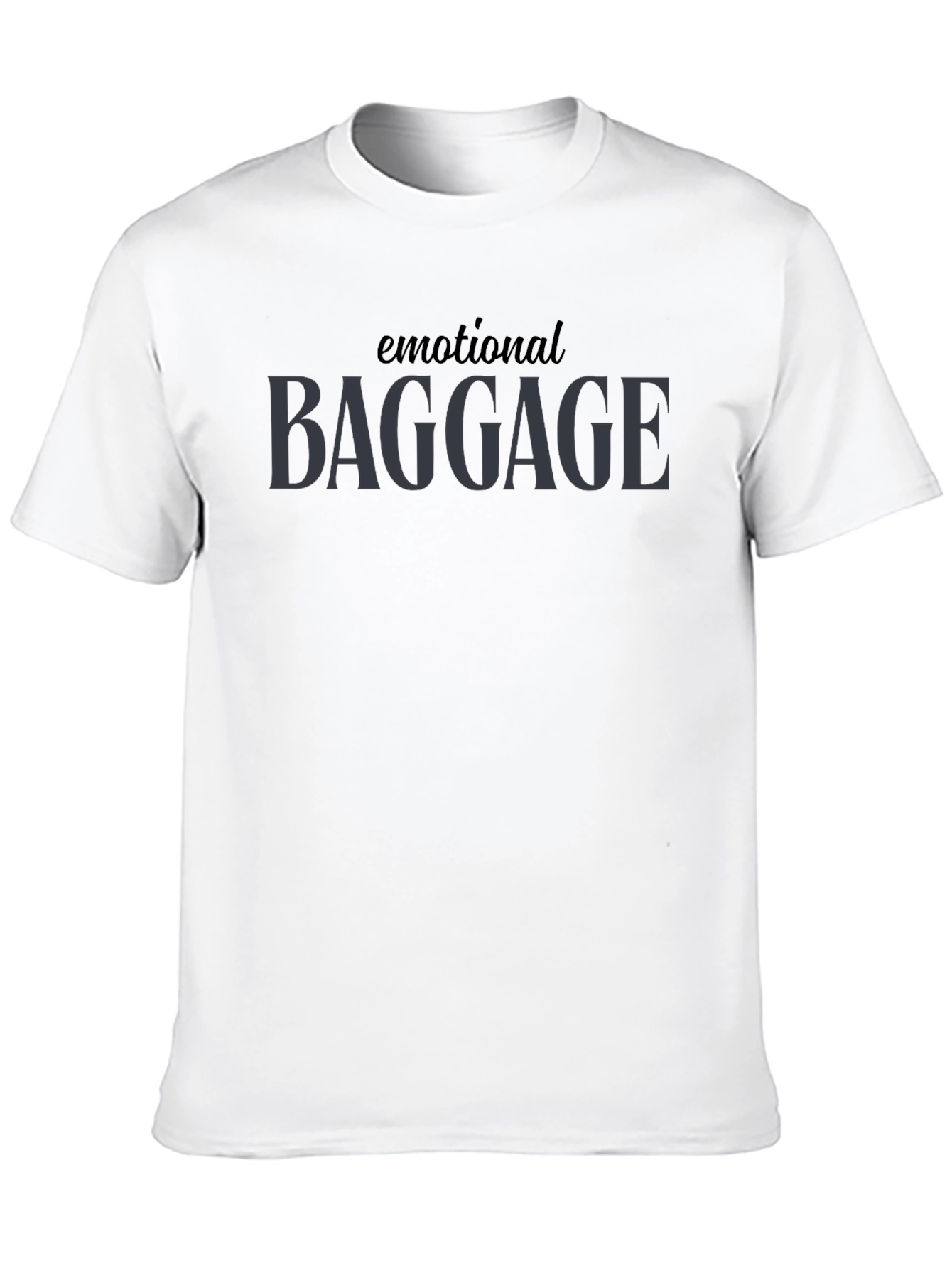 Emotional Baggage Graphic Tee - Unisex Soft Cotton T-Shirt - 10