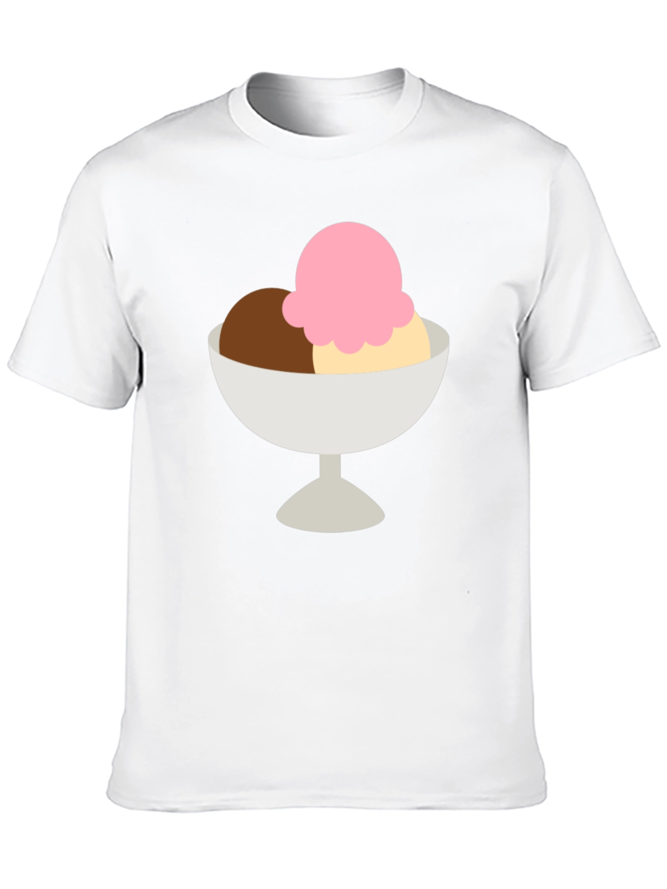 Black Ice Cream T-Shirt - Dessert Graphic Tee view 10