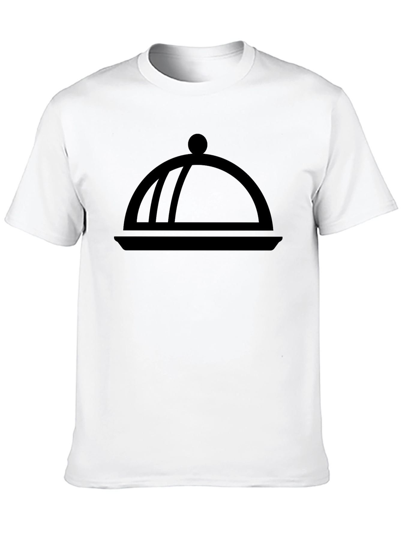 Black Chef Cloche Graphic Tee - Stylish Unisex T-Shirt view 10