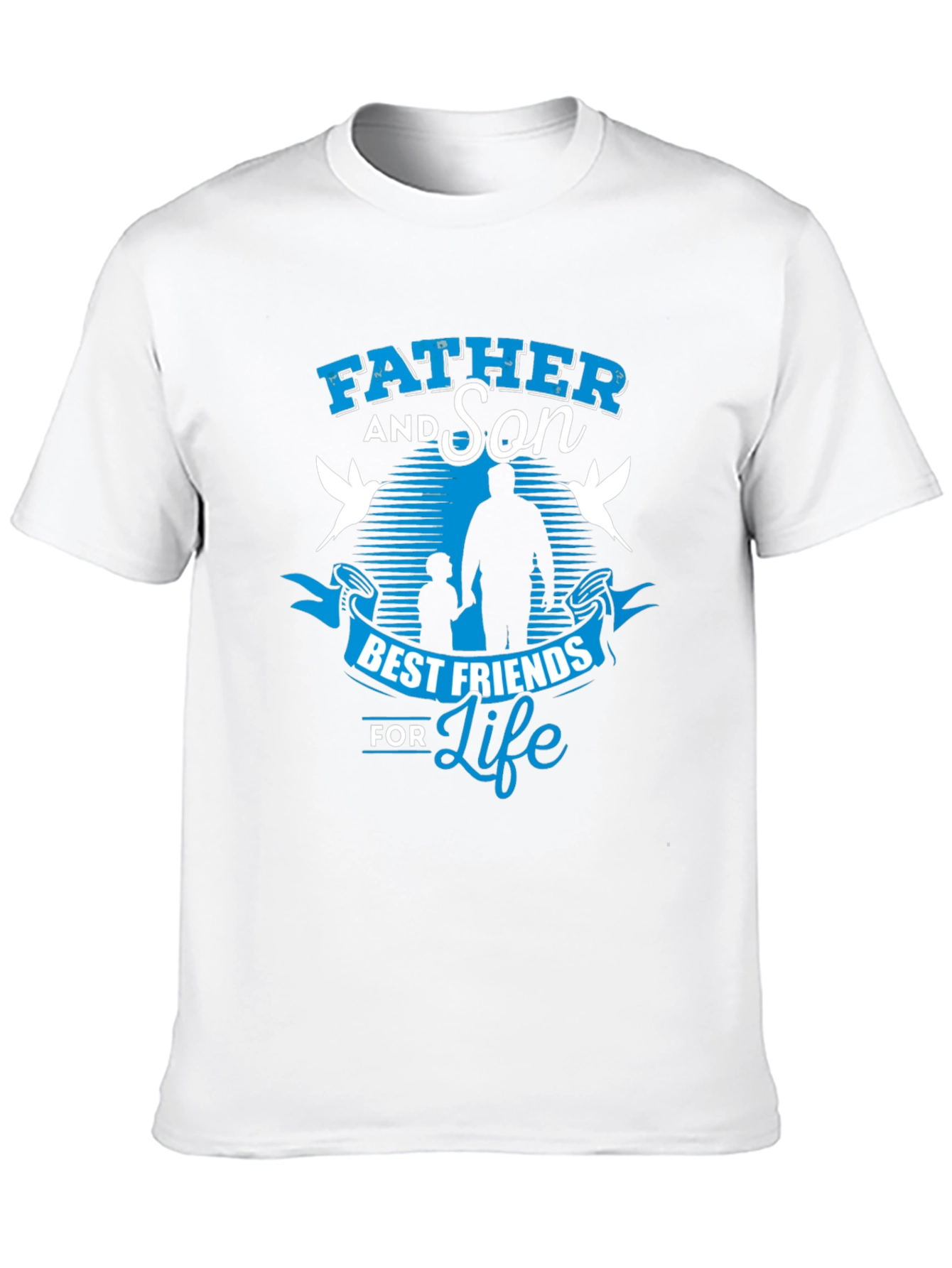 Black Father and Son Best Friends T-Shirt view 10