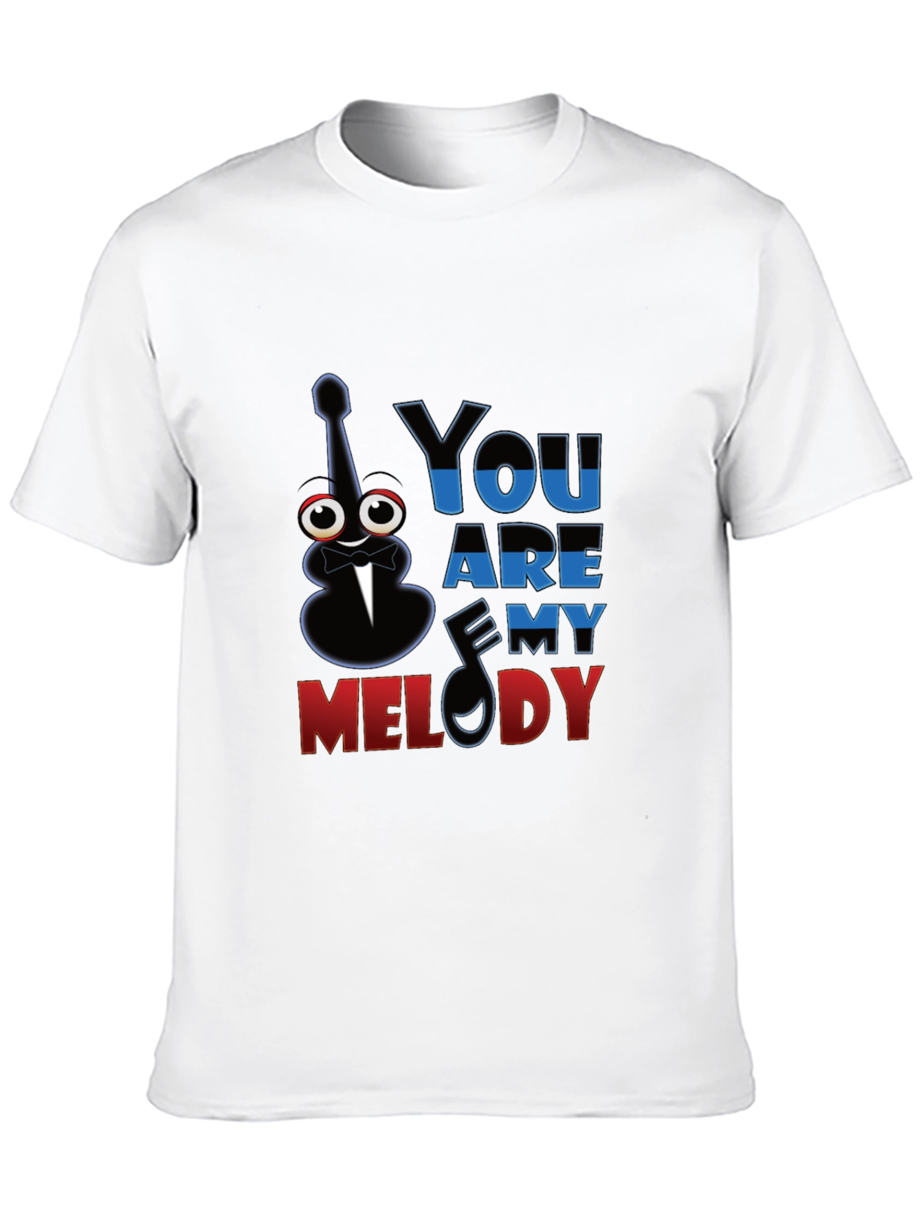 Black You Are My Melody Graphic T-Shirt view 10