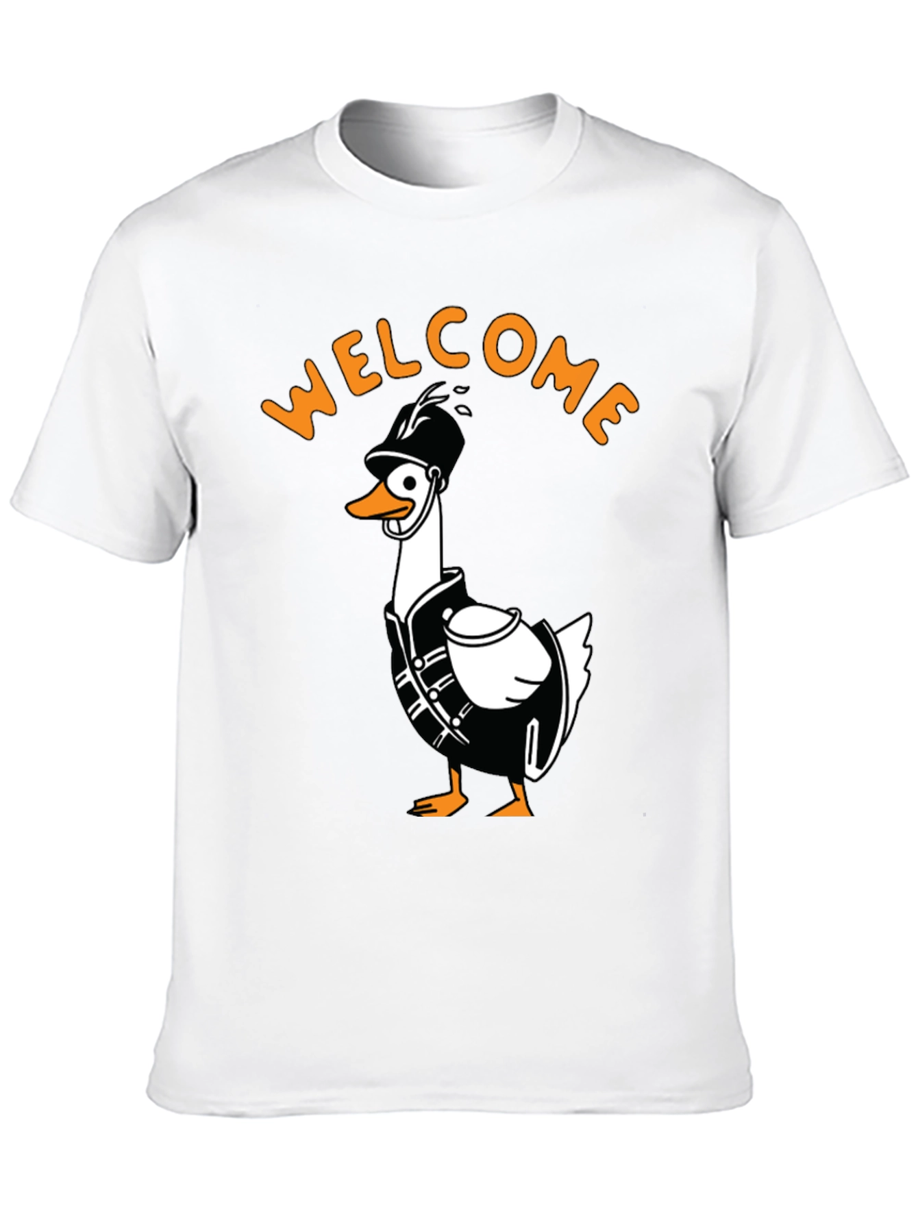 Black Welcome Duck Band T-Shirt view 10