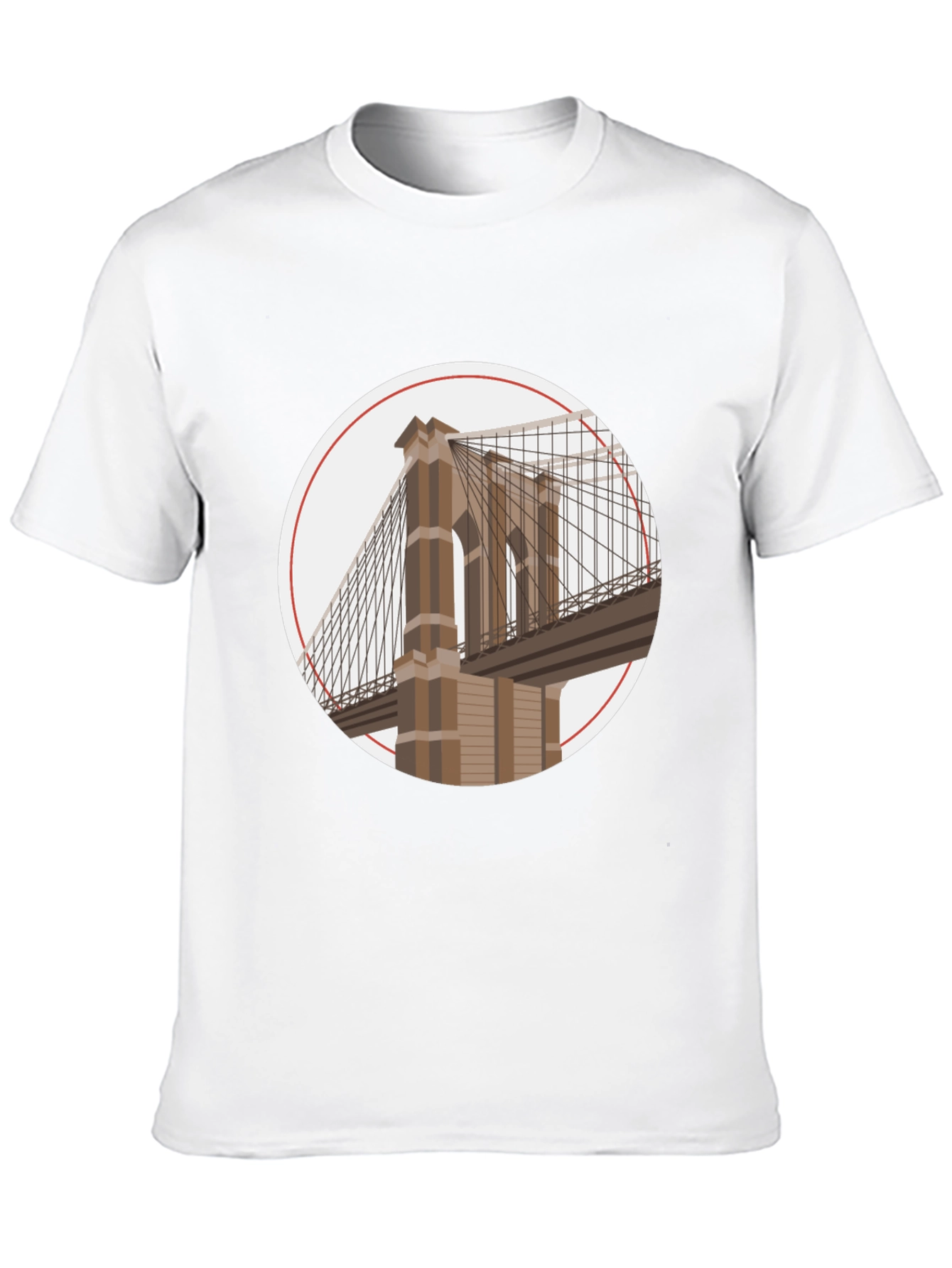 Black Brooklyn Bridge Graphic Tee - Urban Style view 10