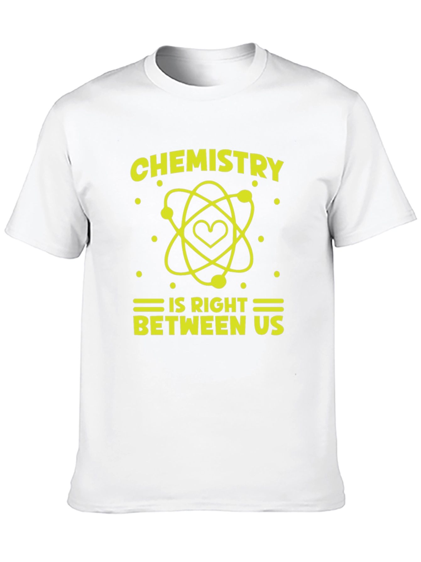 Black Chemistry Is Right Between Us Graphic T-Shirt view 10