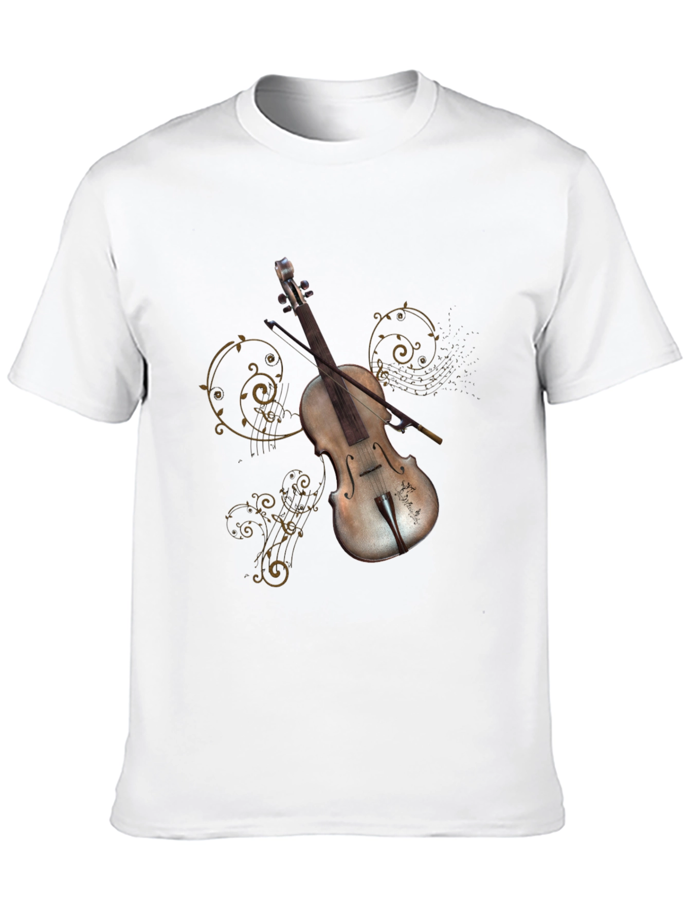 Black Violin Graphic Tee - Music Lover's T-Shirt view 10