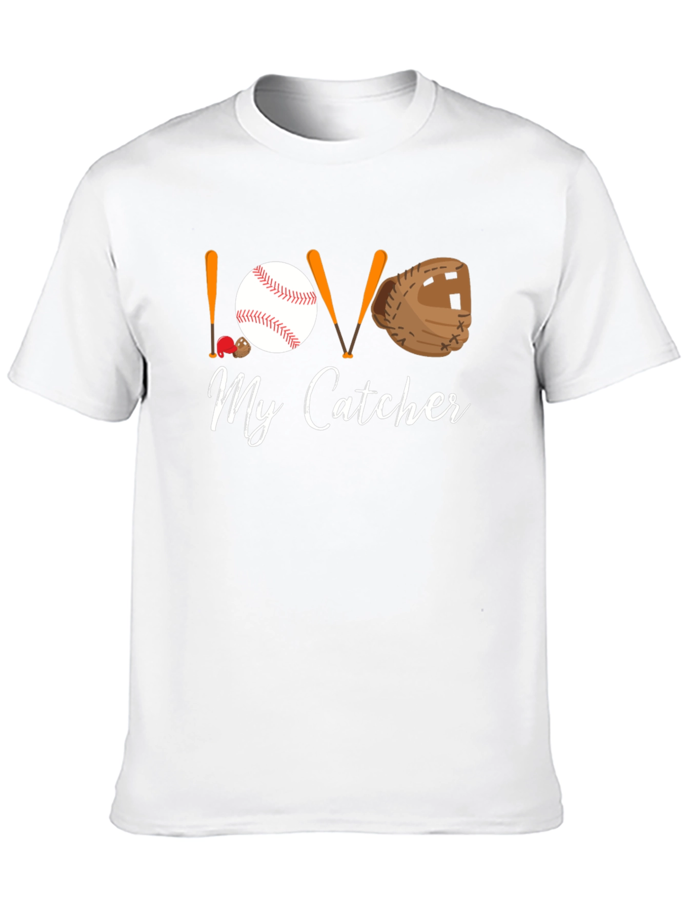 Love My Catcher Baseball Graphic Tee - 10