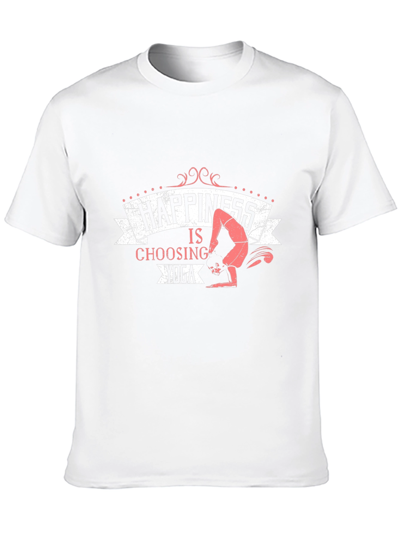 Black Happiness is Choosing Yoga Black Graphic Tee view 10