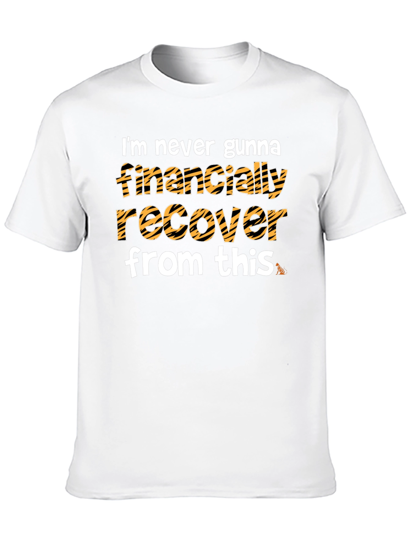 Black I'm Never Gunna Financially Recover From This T-Shirt view 10