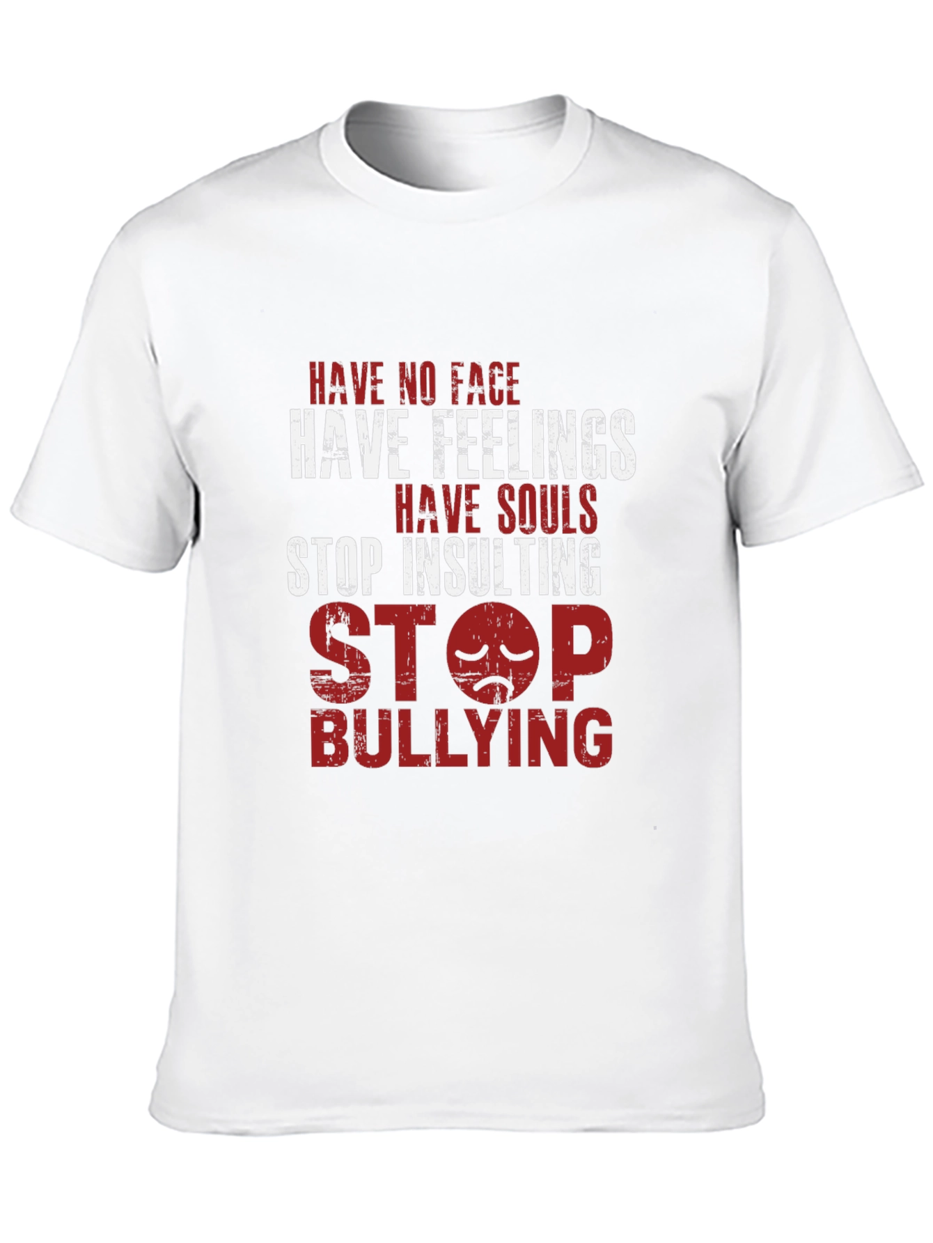 Black Stop Bullying Graphic Tee - Black Casual T-Shirt view 10