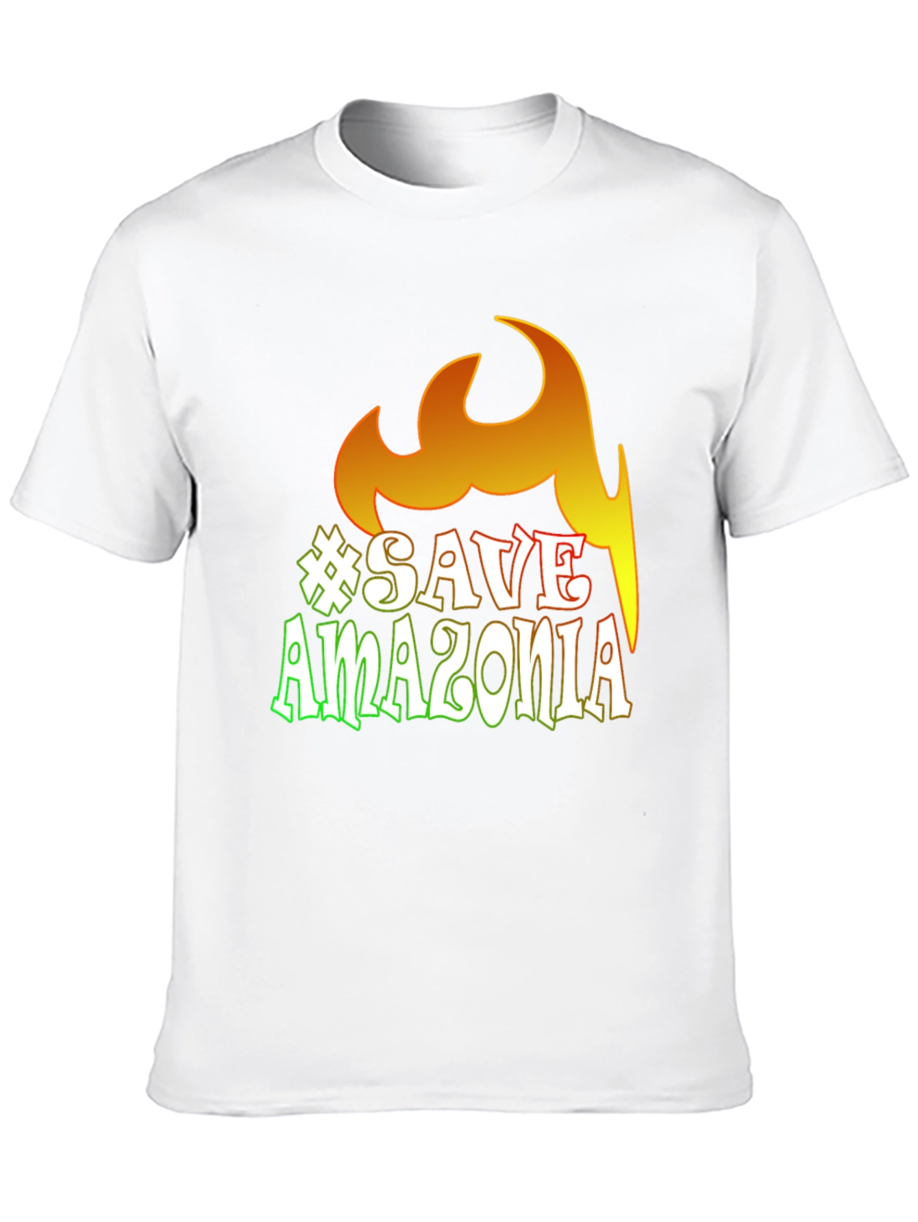 Black Save Amazonia Graphic Tee - Black T-Shirt view 10