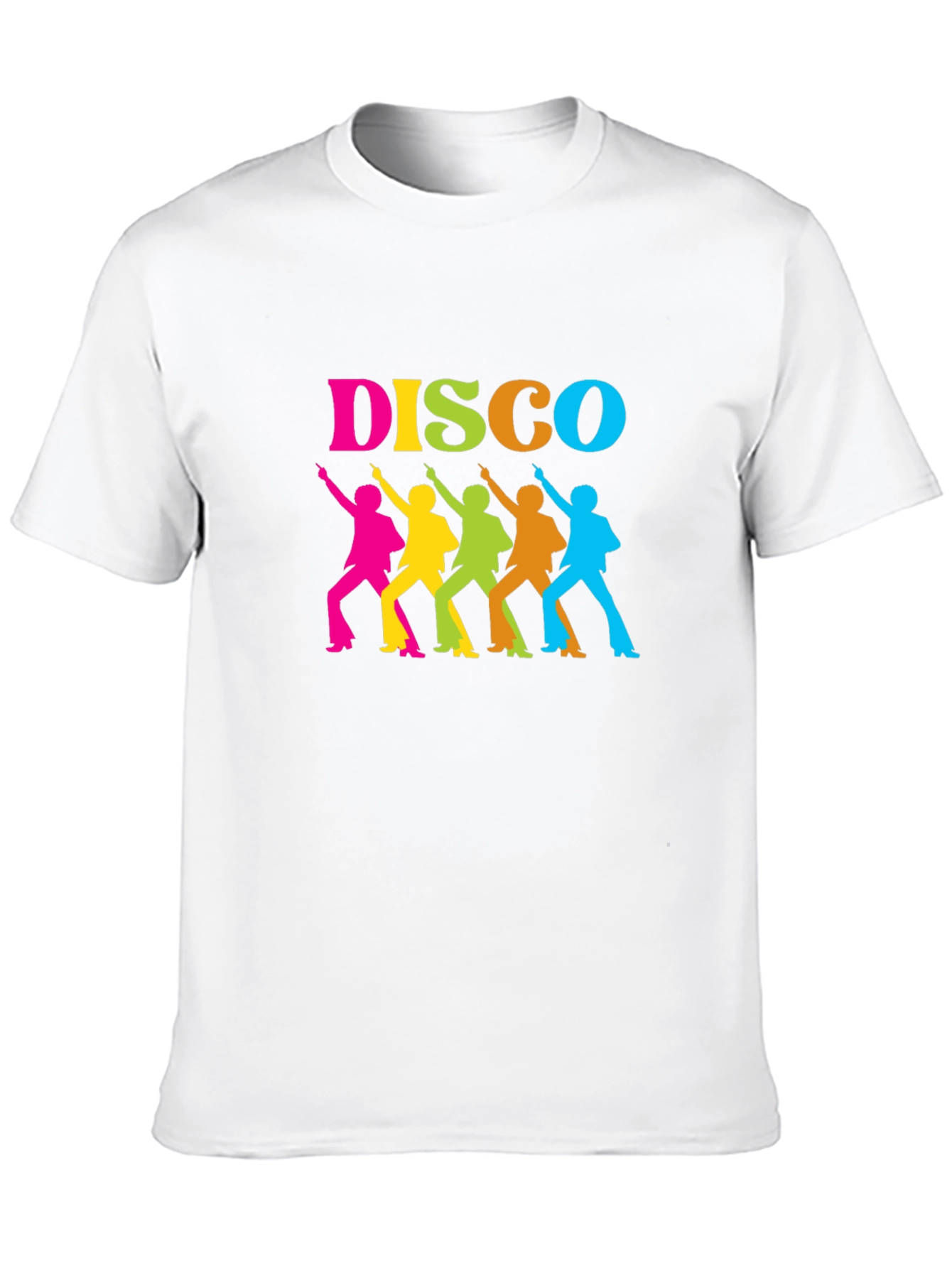Black Retro Disco Dance T-Shirt - Groovy Party Tee view 10