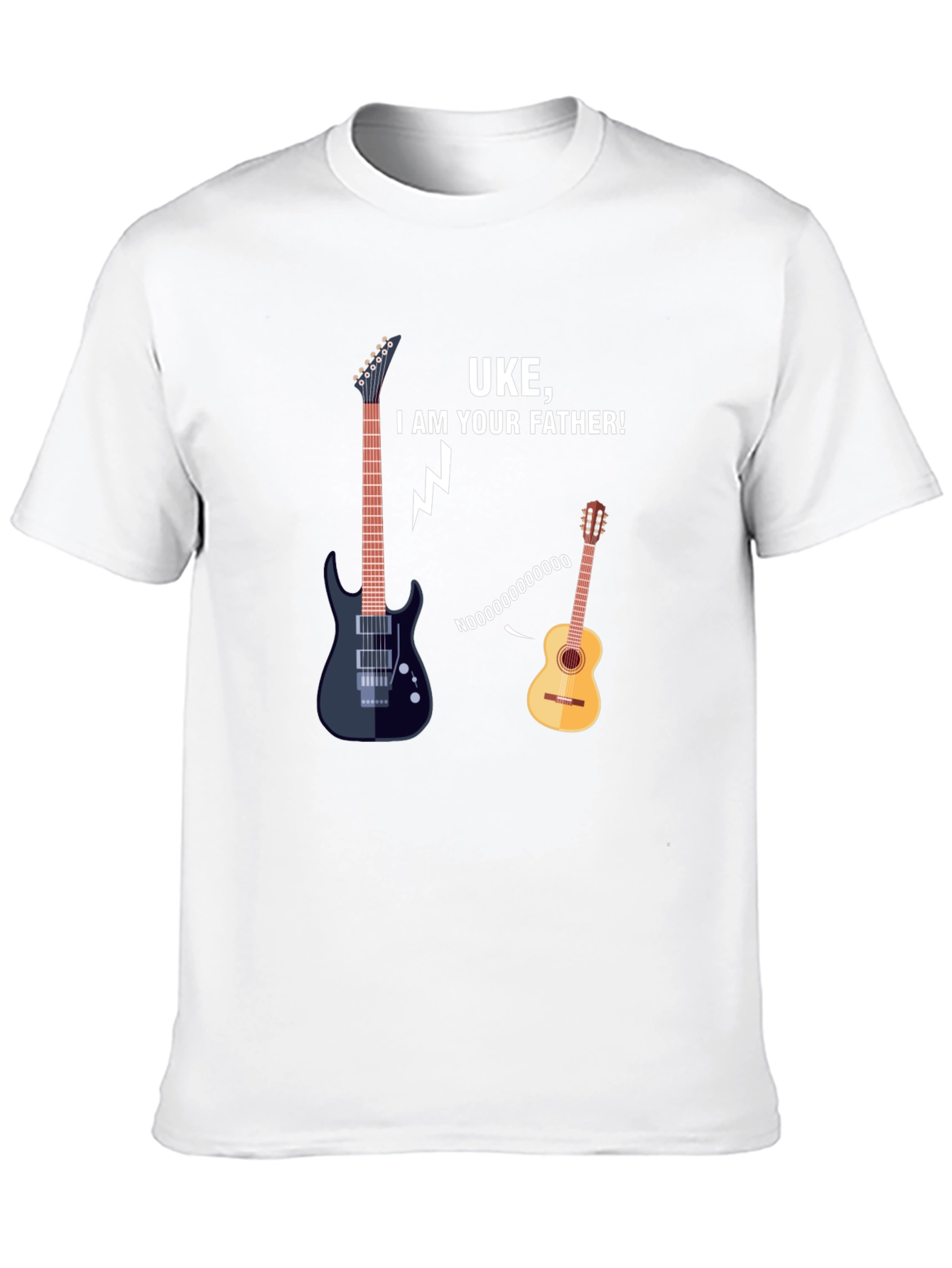 Black Uke I am Your Father T-Shirt view 10
