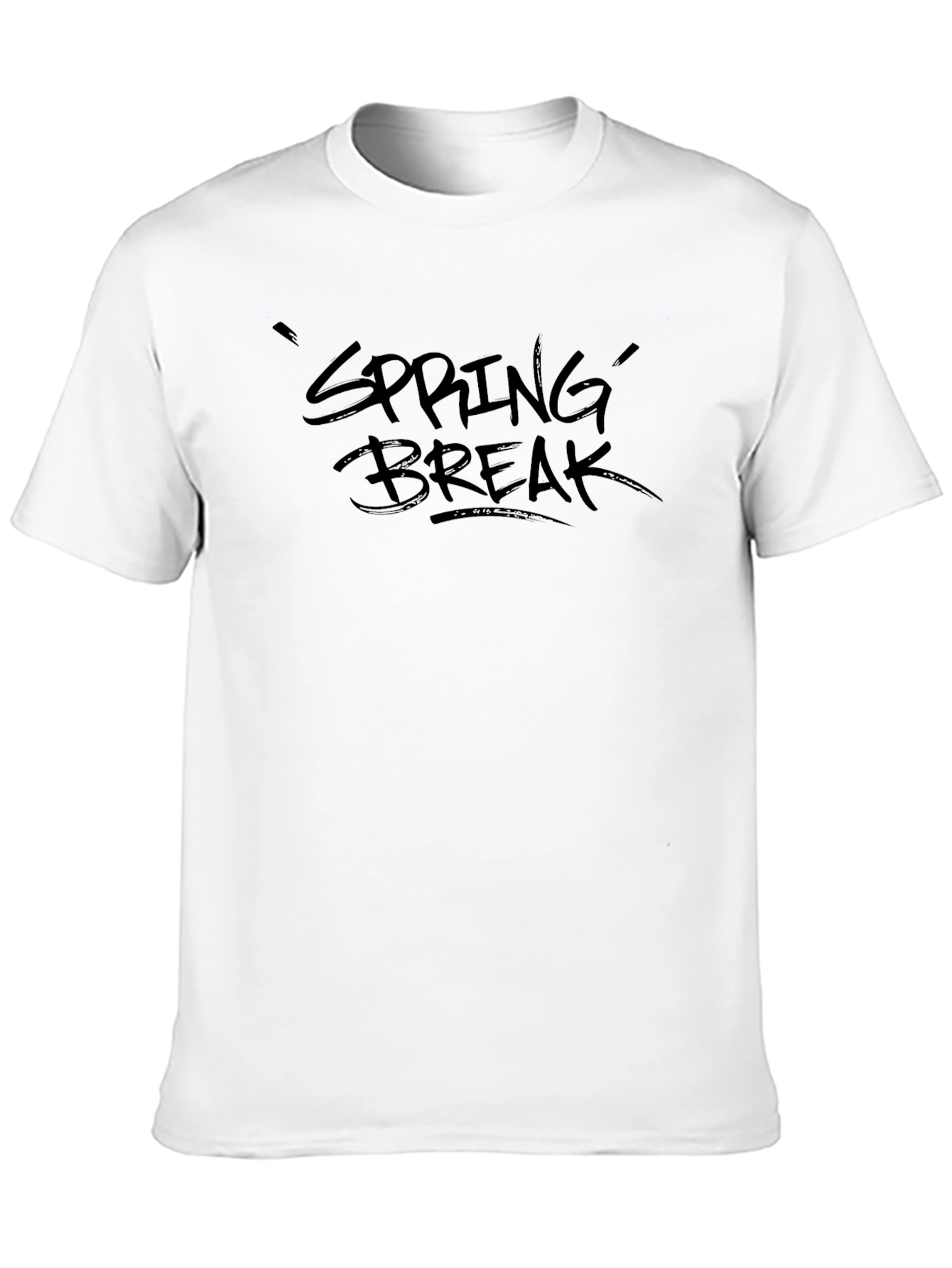 Black Black Spring Break Graphic Tee view 10