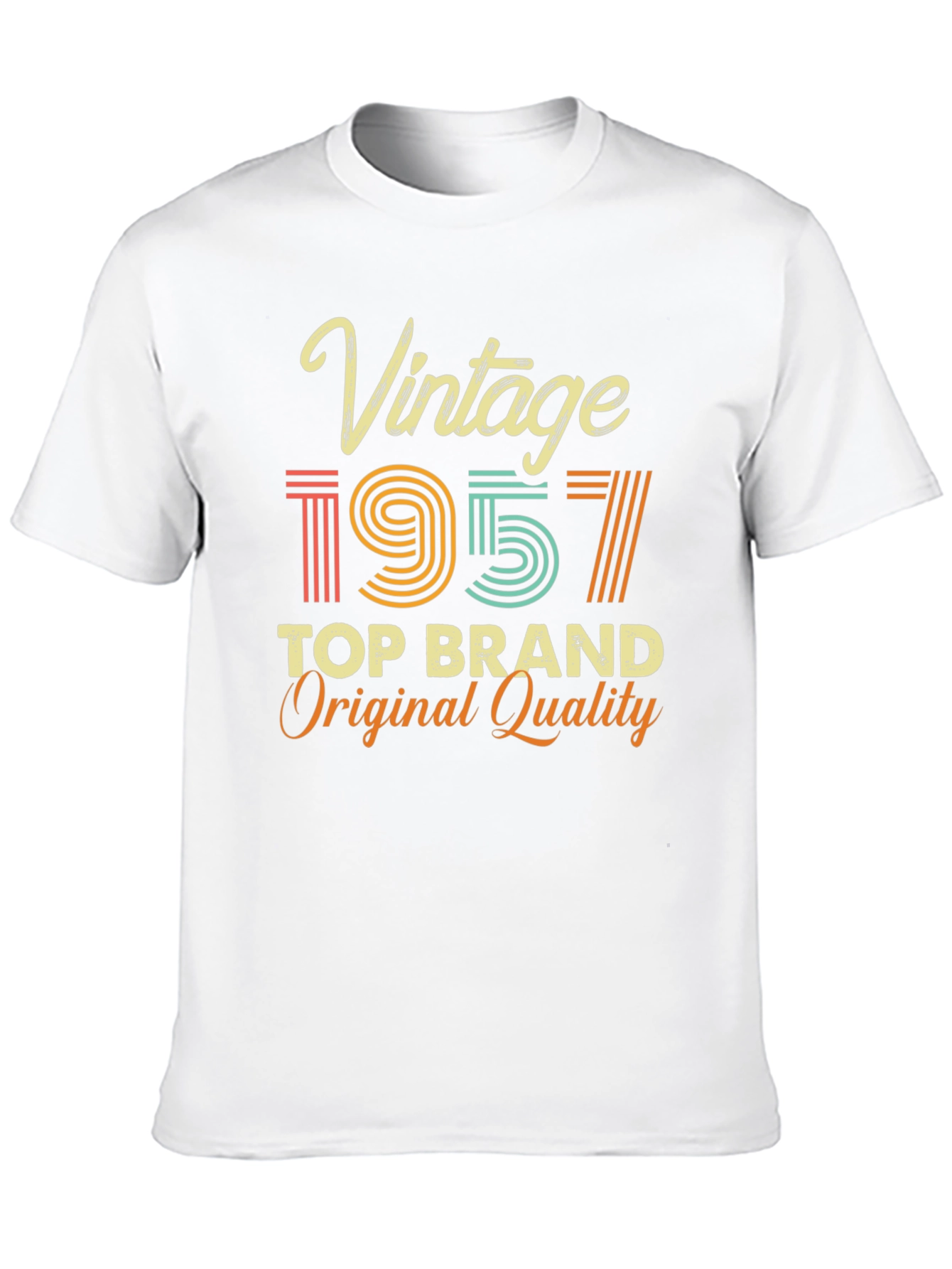 Black Vintage 1957 Top Brand Quality T-Shirt view 10