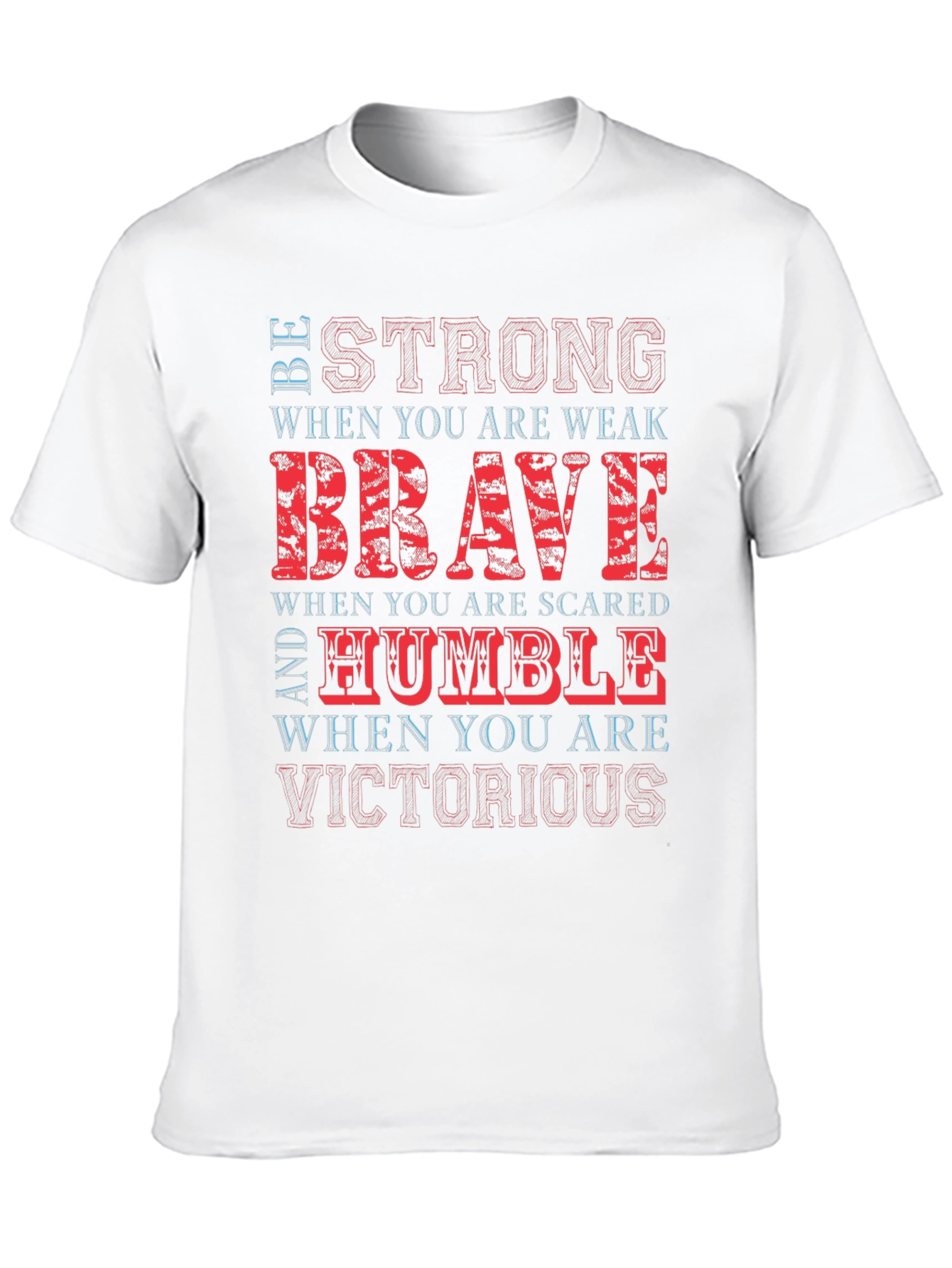 Black Be Strong Graphic T-Shirt view 10