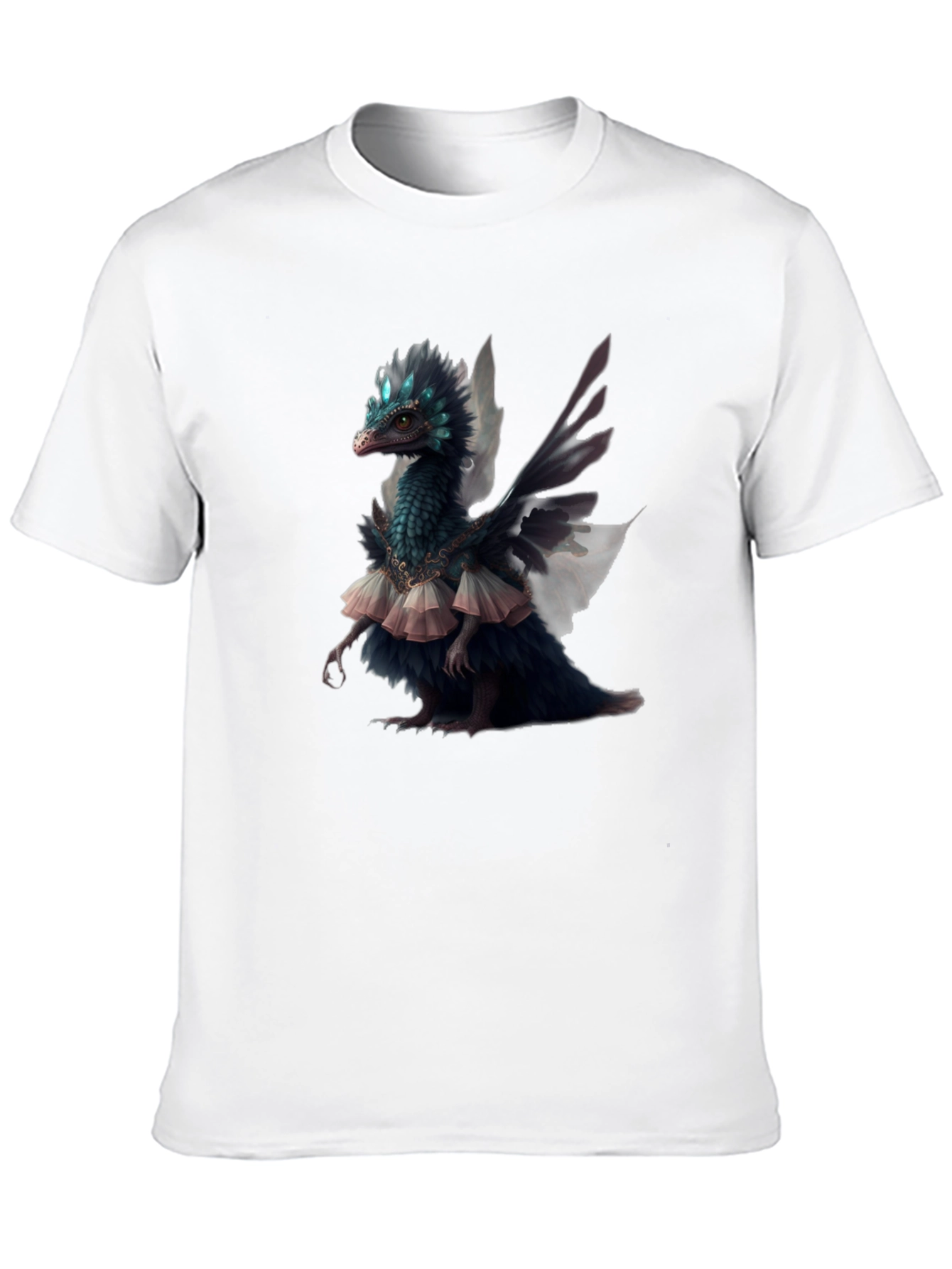 Black Dragon Fairy T-Shirt view 10