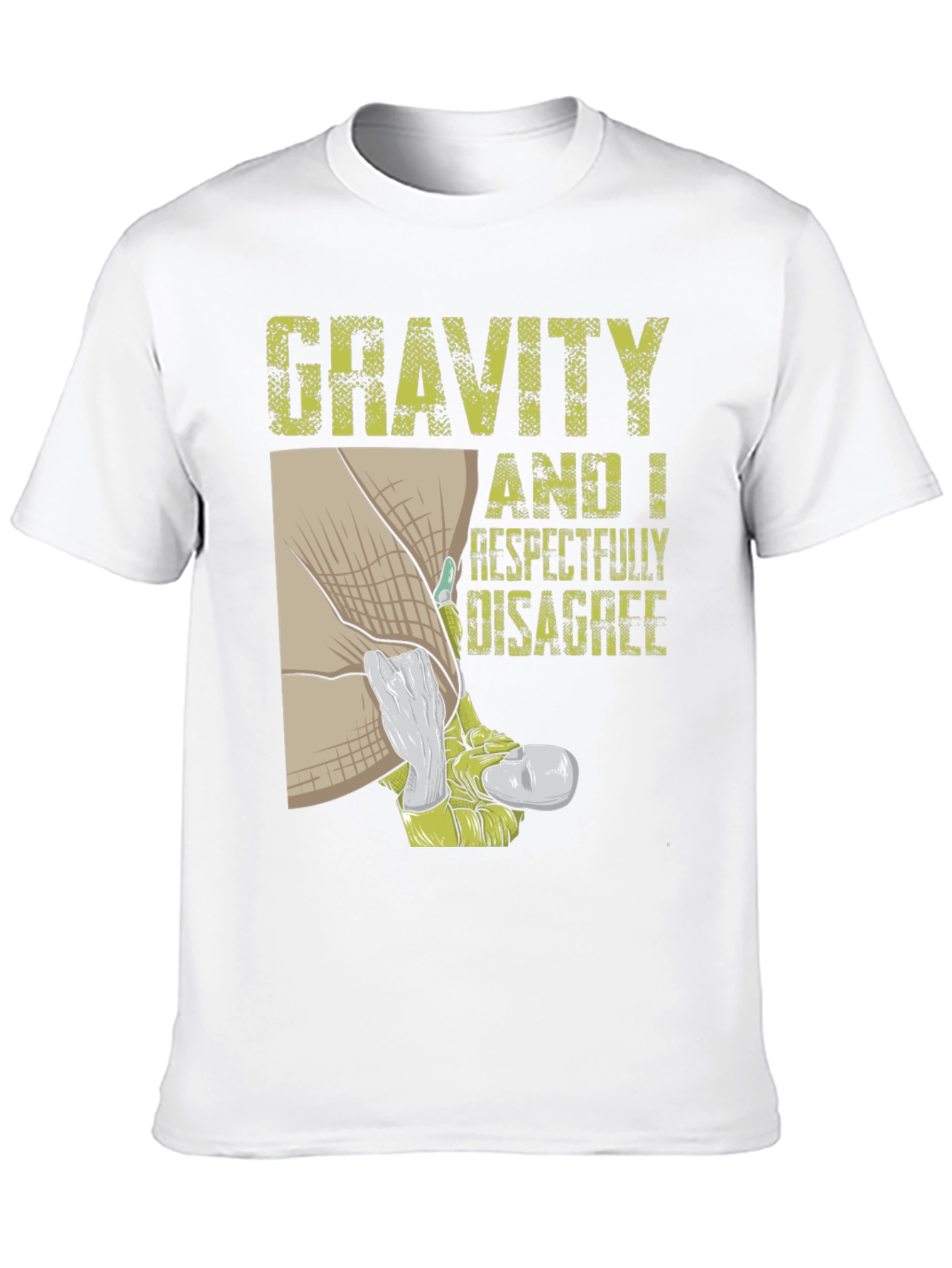 Black Gravity Disagree T-Shirt view 10
