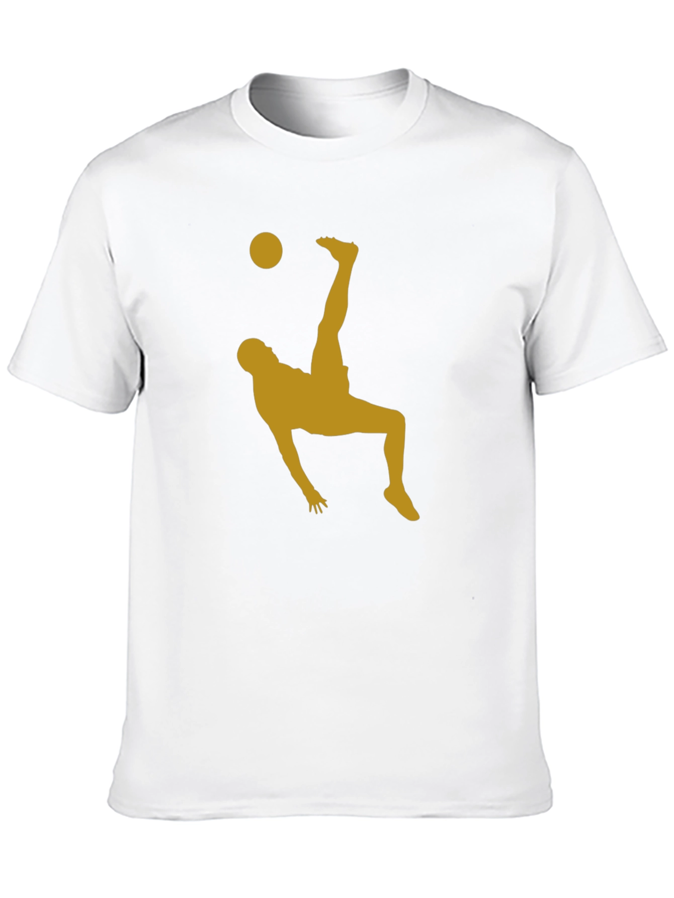 Black Bicycle Kick T-Shirt - Soccer Fan Tee view 10