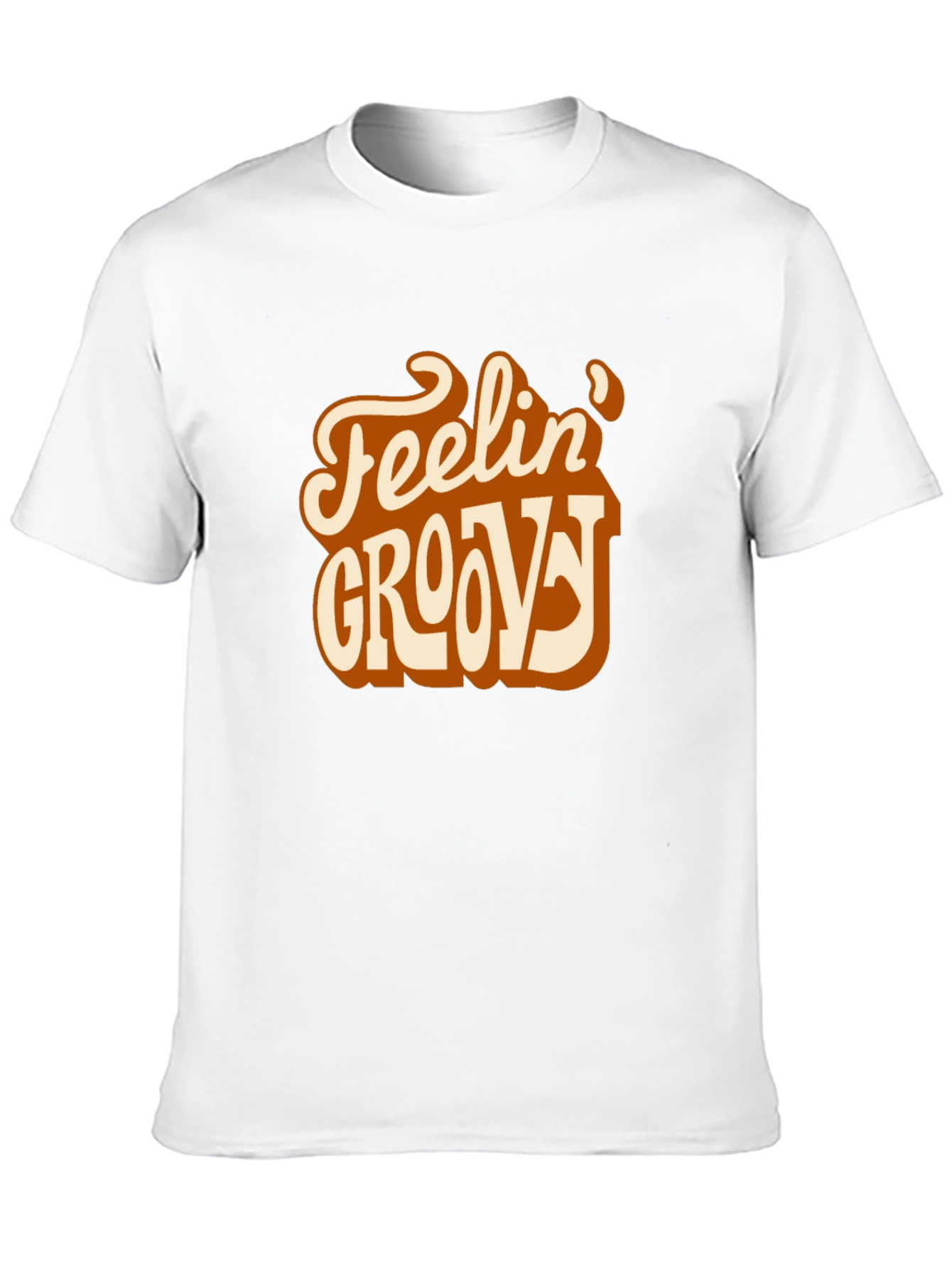 Black Feelin' Groovy Graphic T-Shirt - Retro Style view 10