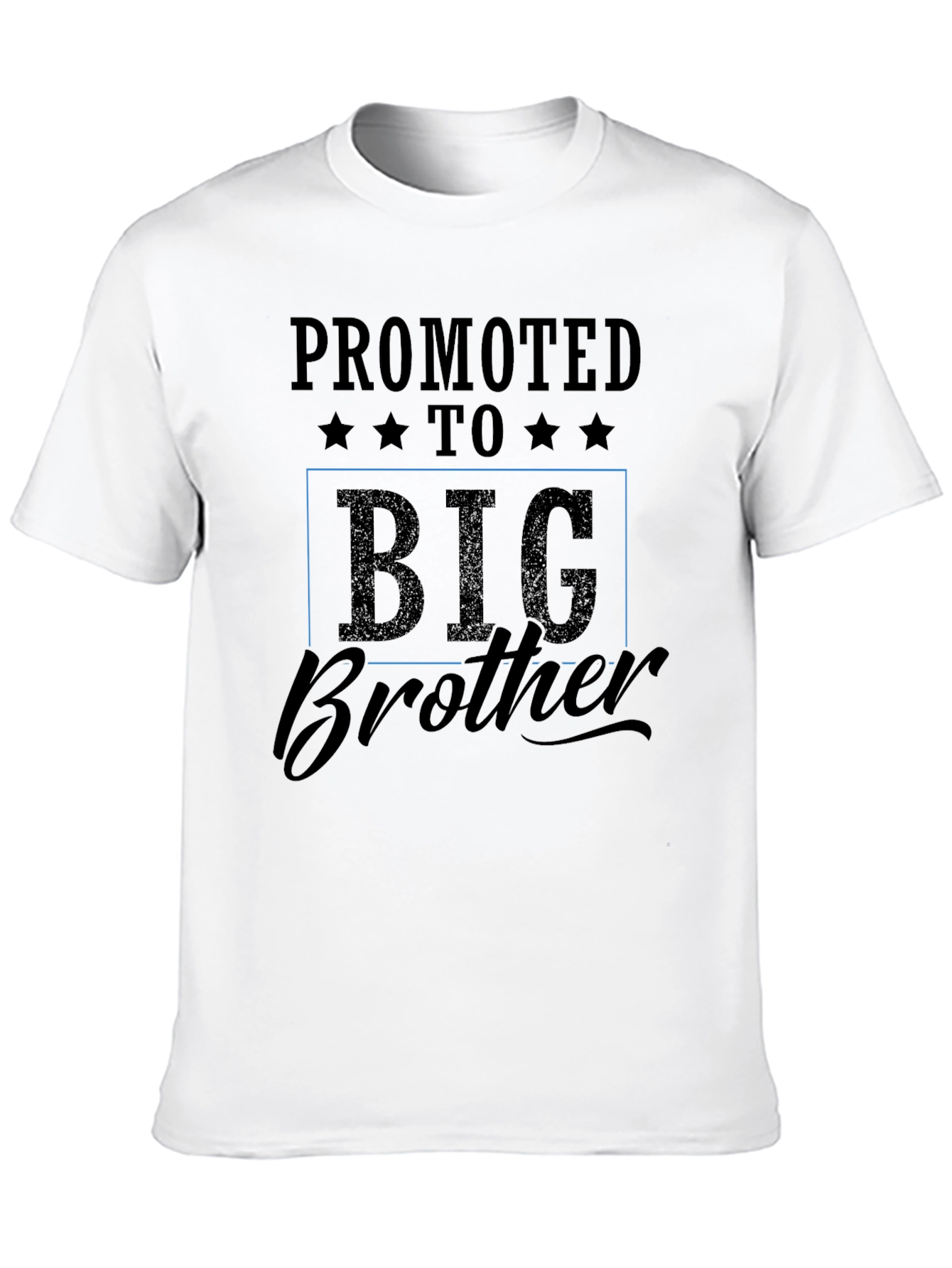 Black Promoted to Big Brother Black T-Shirt view 10