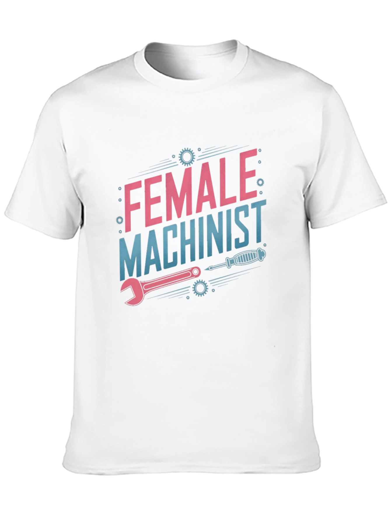 Black Female Machinist T-Shirt view 10