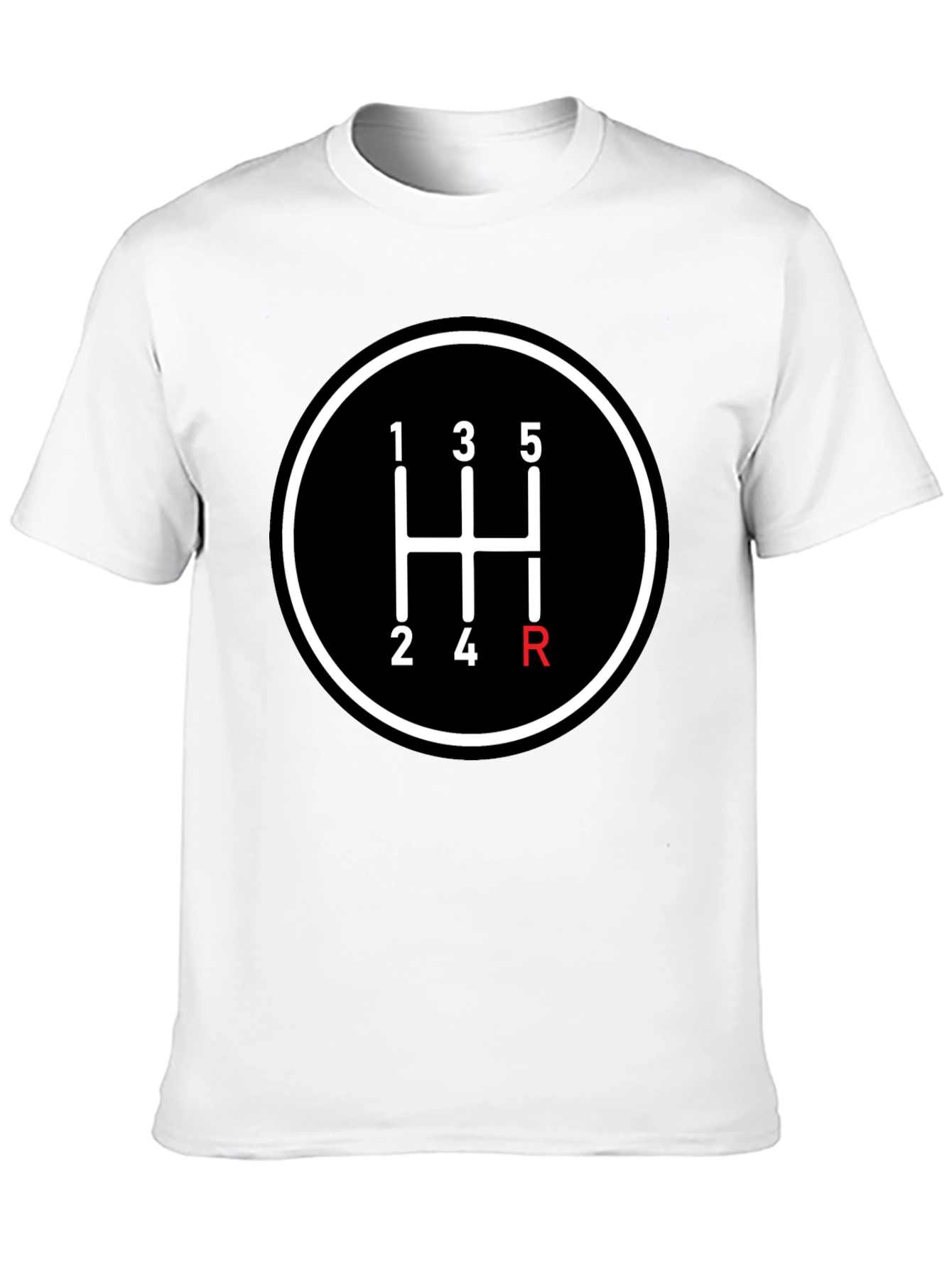 Black Manual Transmission T-Shirt view 10