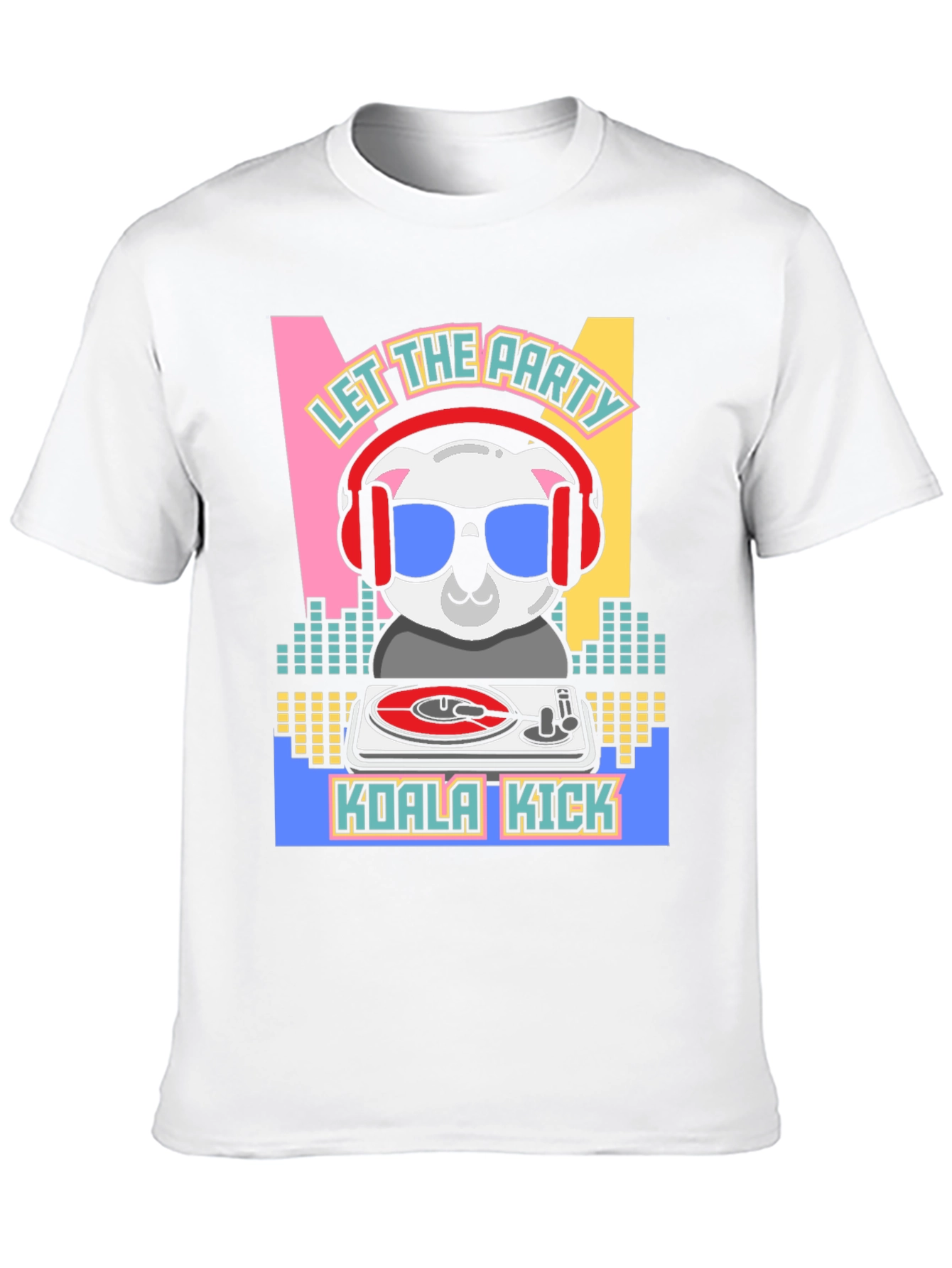 Black Koala Kick Party T-Shirt view 10