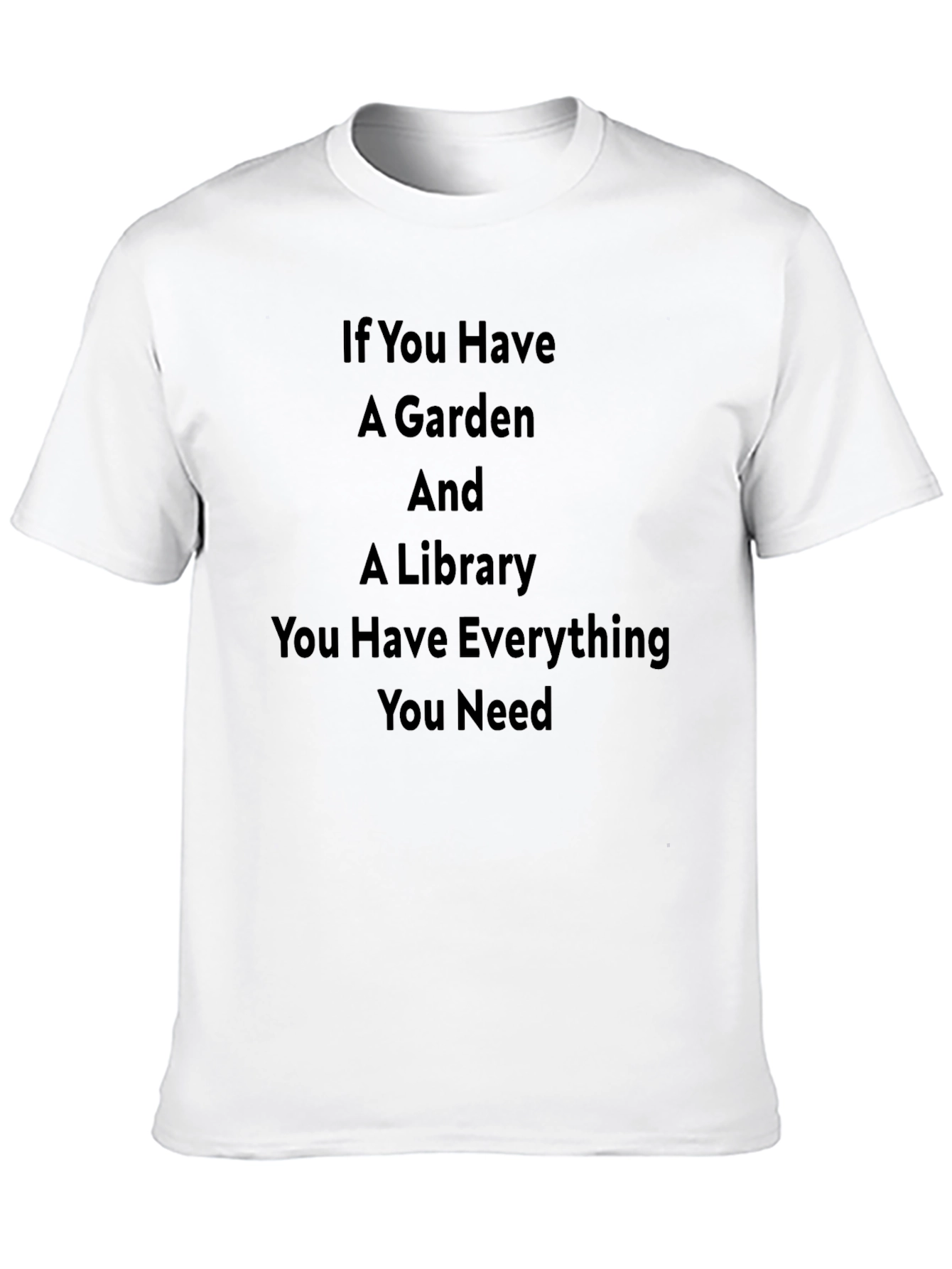 Black Garden & Library T-Shirt - Everything You Need view 10